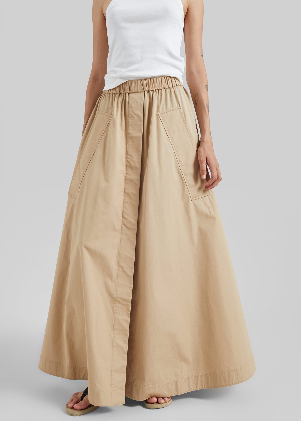 CO Parachute Skirt - Camel - 3