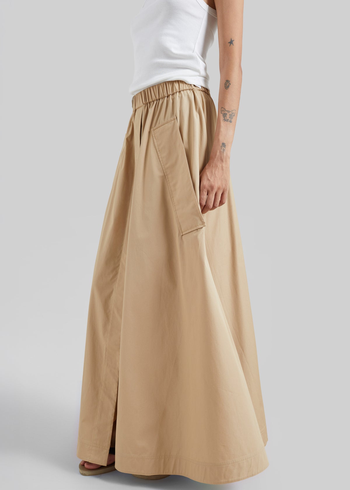 CO Parachute Skirt - Camel - 6