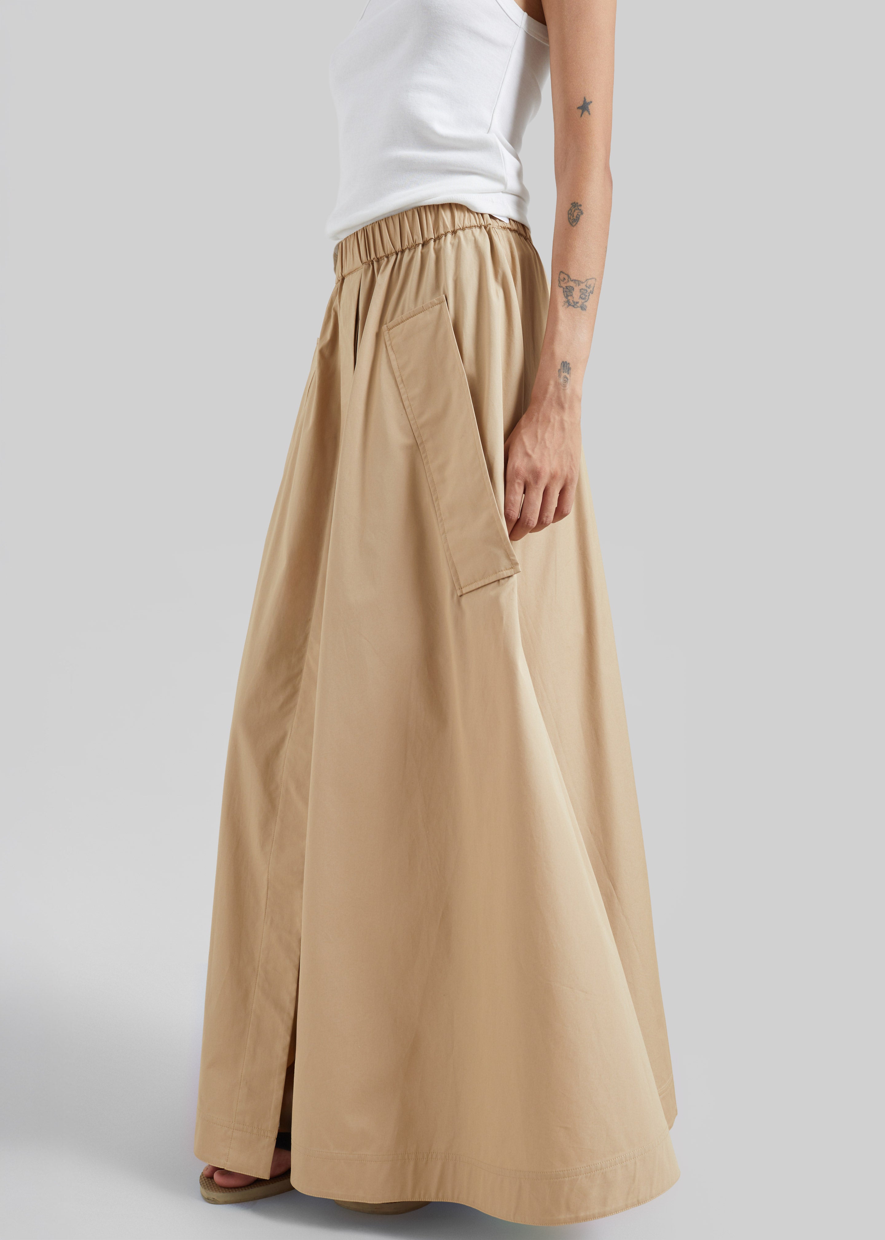 CO Parachute Skirt - Camel - 6