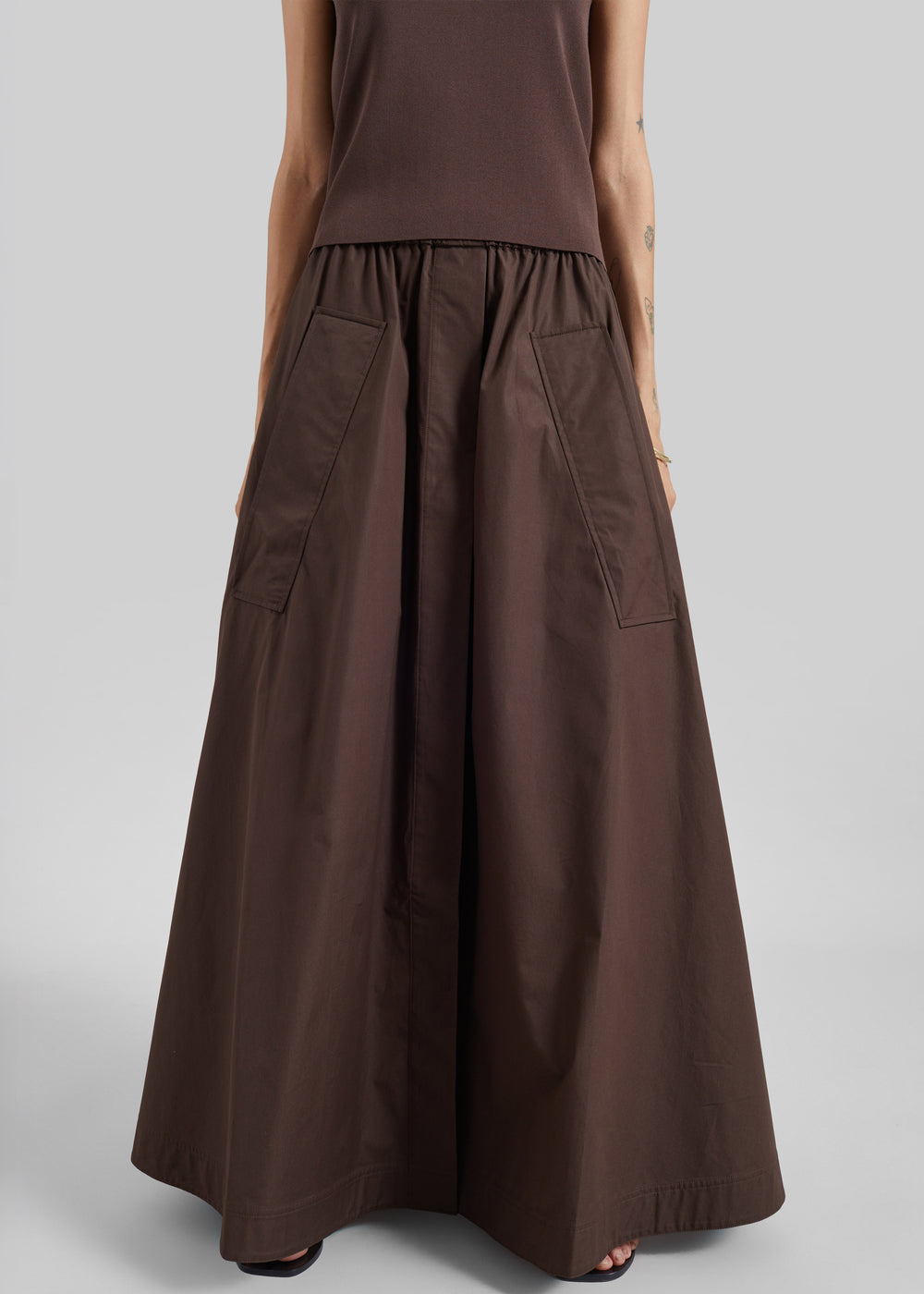 CO Parachute Skirt - Chocolate - 1