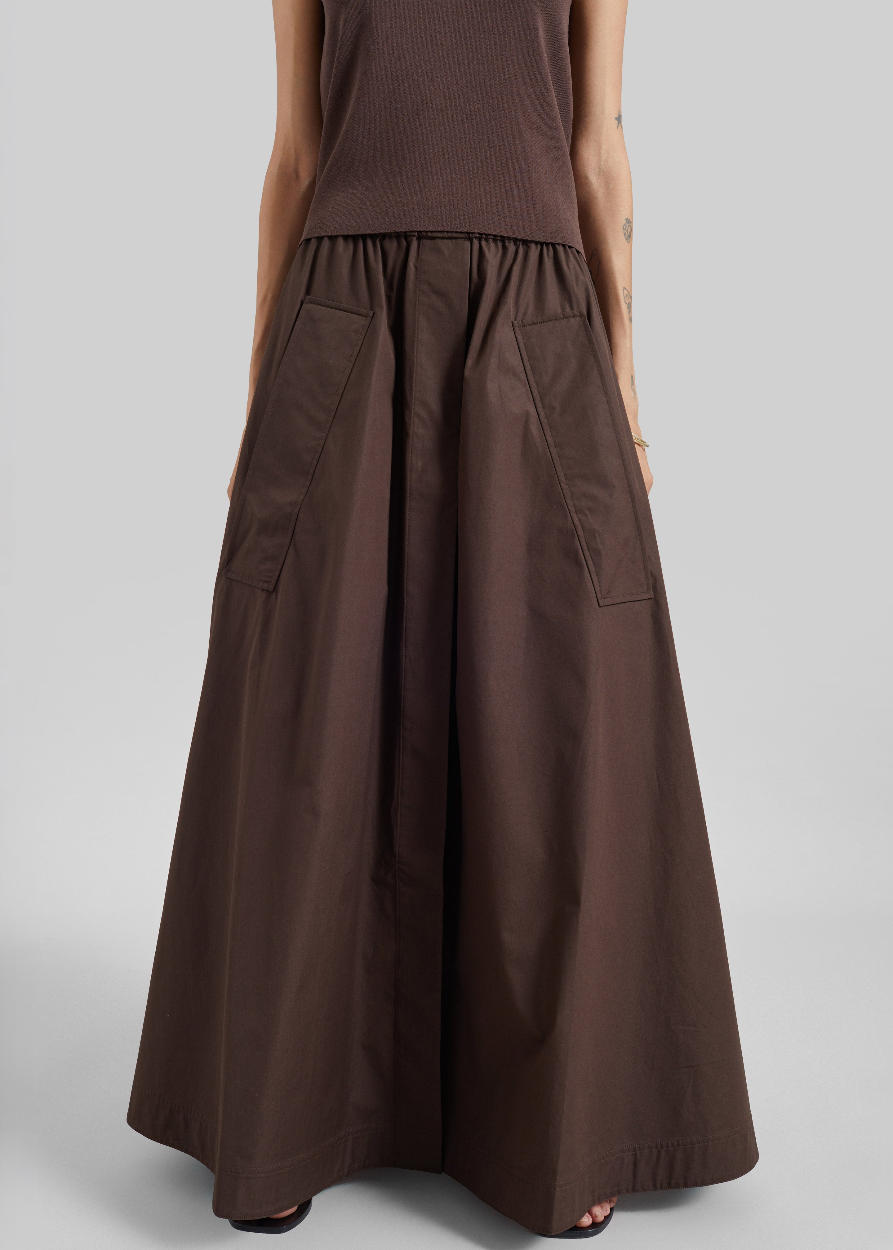CO Parachute Skirt - Chocolate - 2