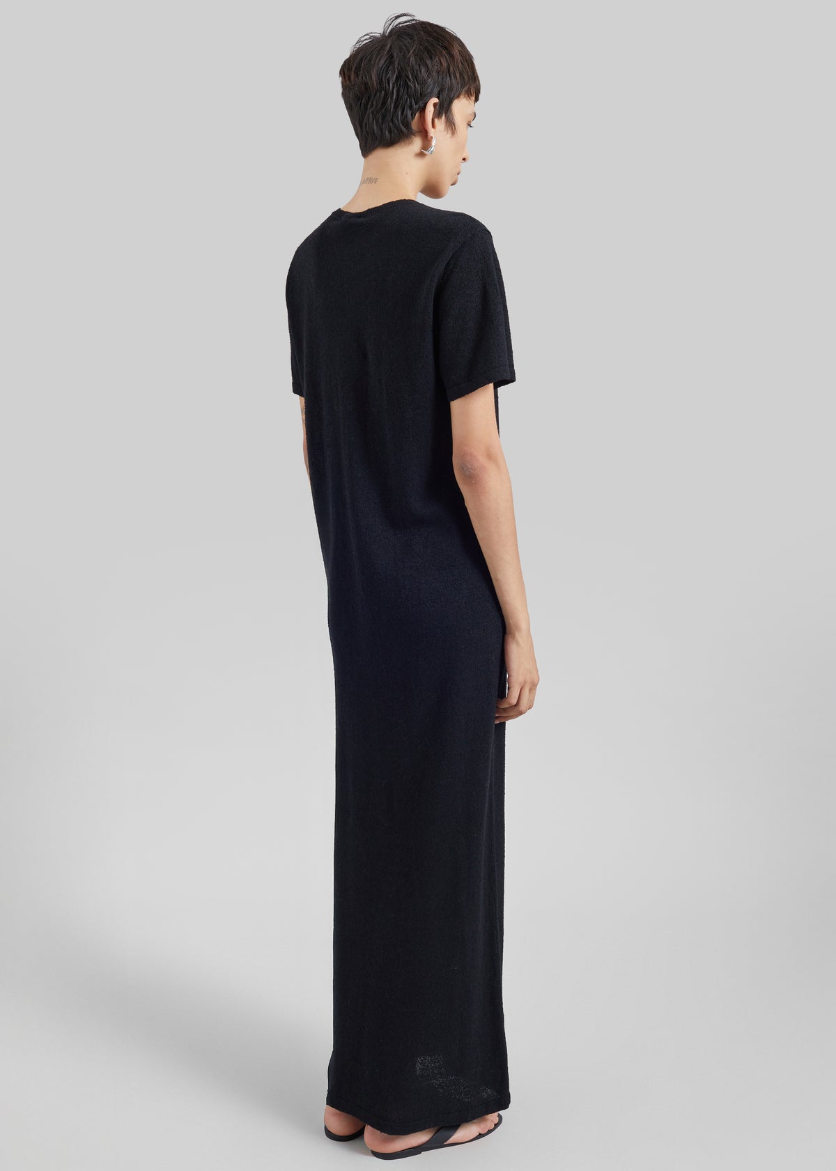 CO T-Shirt Dress - Black - 5