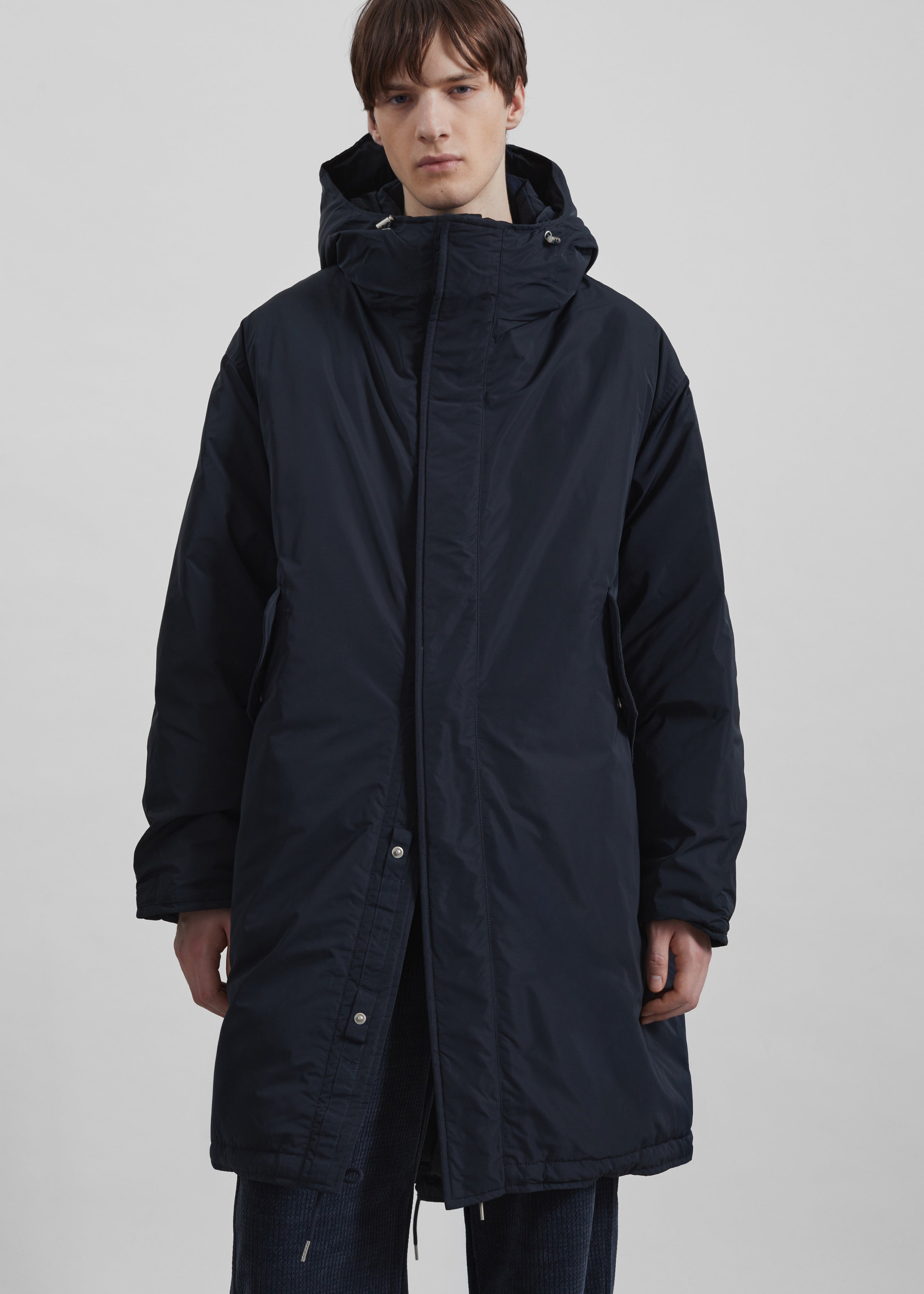 Cobar Padded Parka - Dark Navy - 3