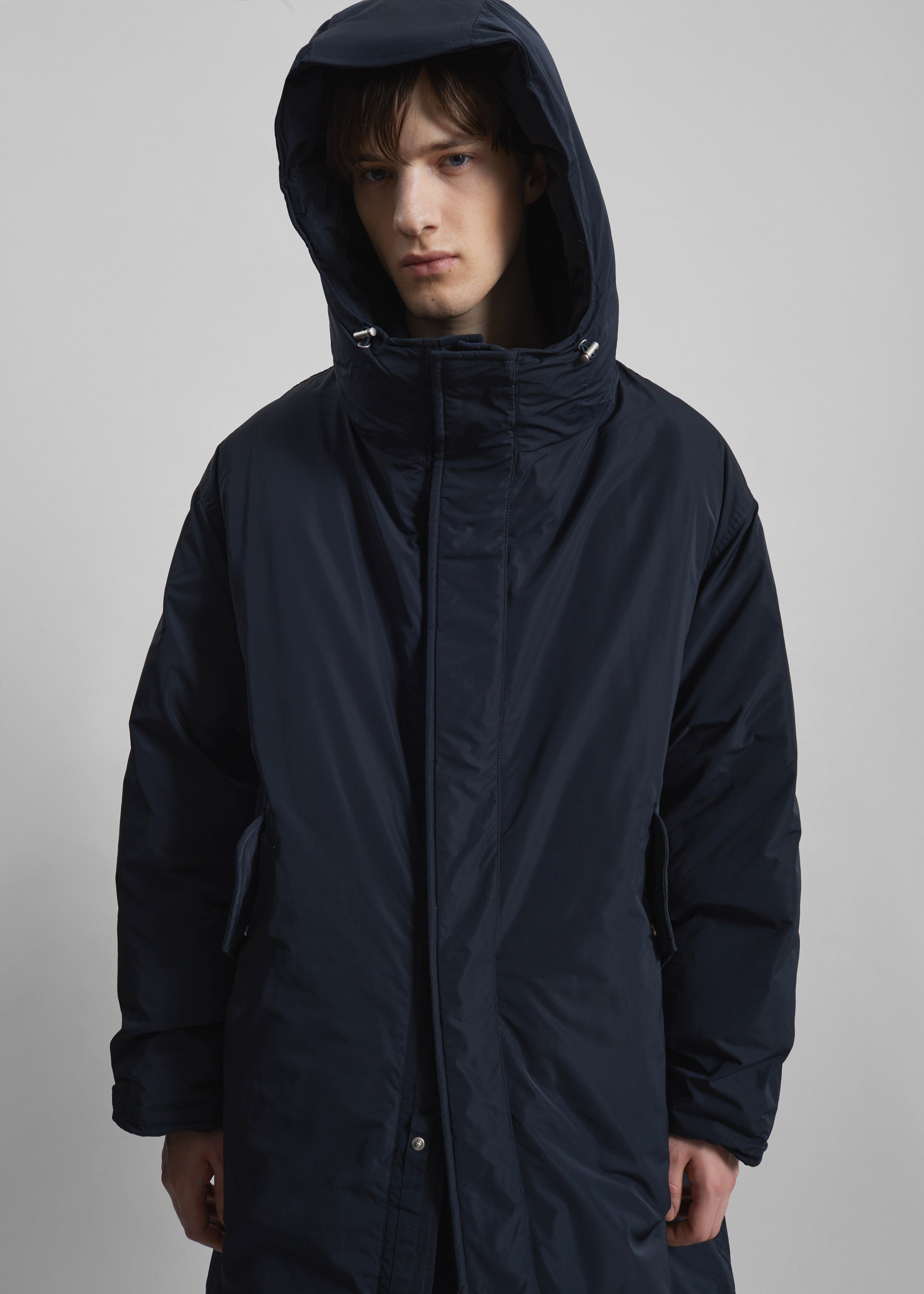 Cobar Padded Parka - Dark Navy - 5
