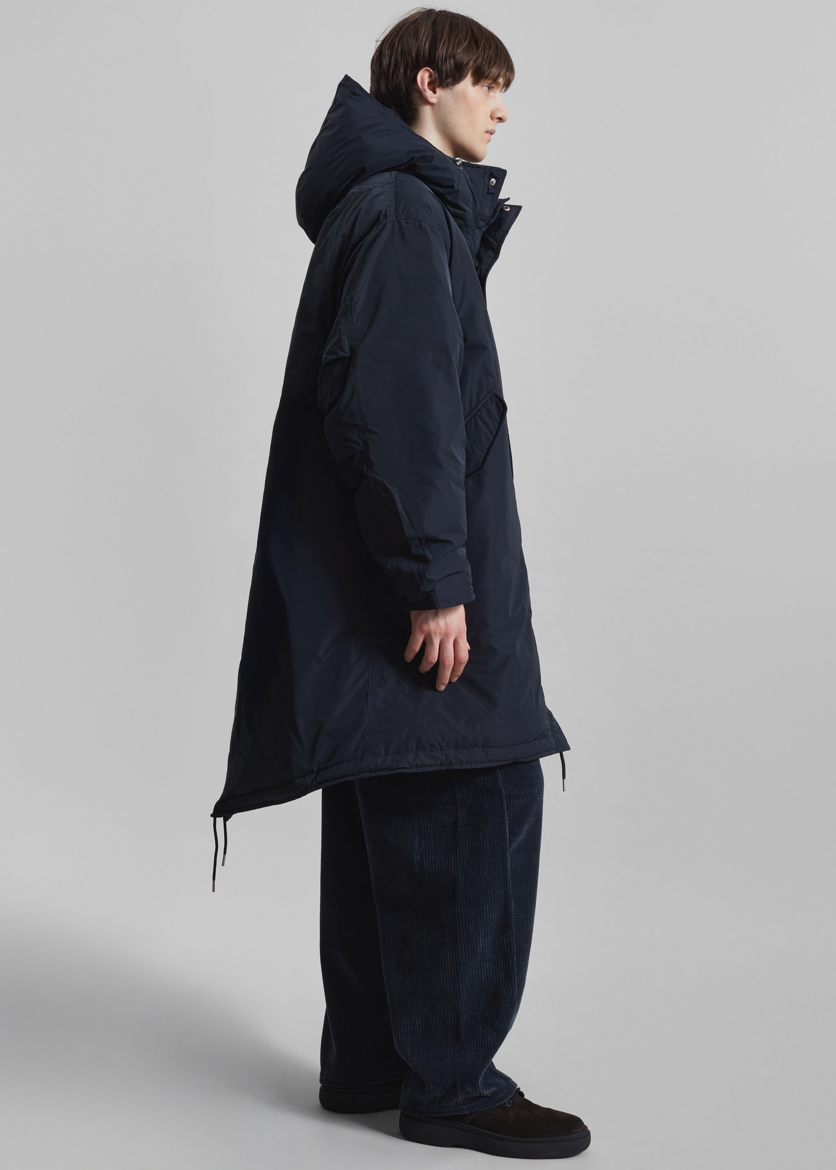 Cobar Padded Parka - Dark Navy - 4