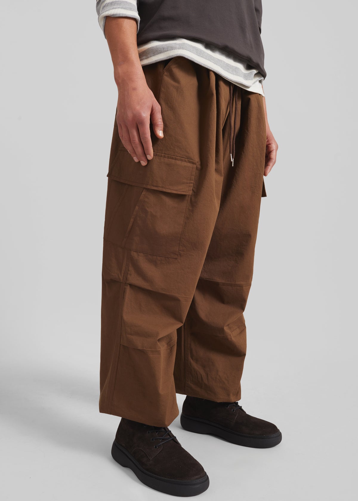 Cobourg Cargo Pants - Brown - 4