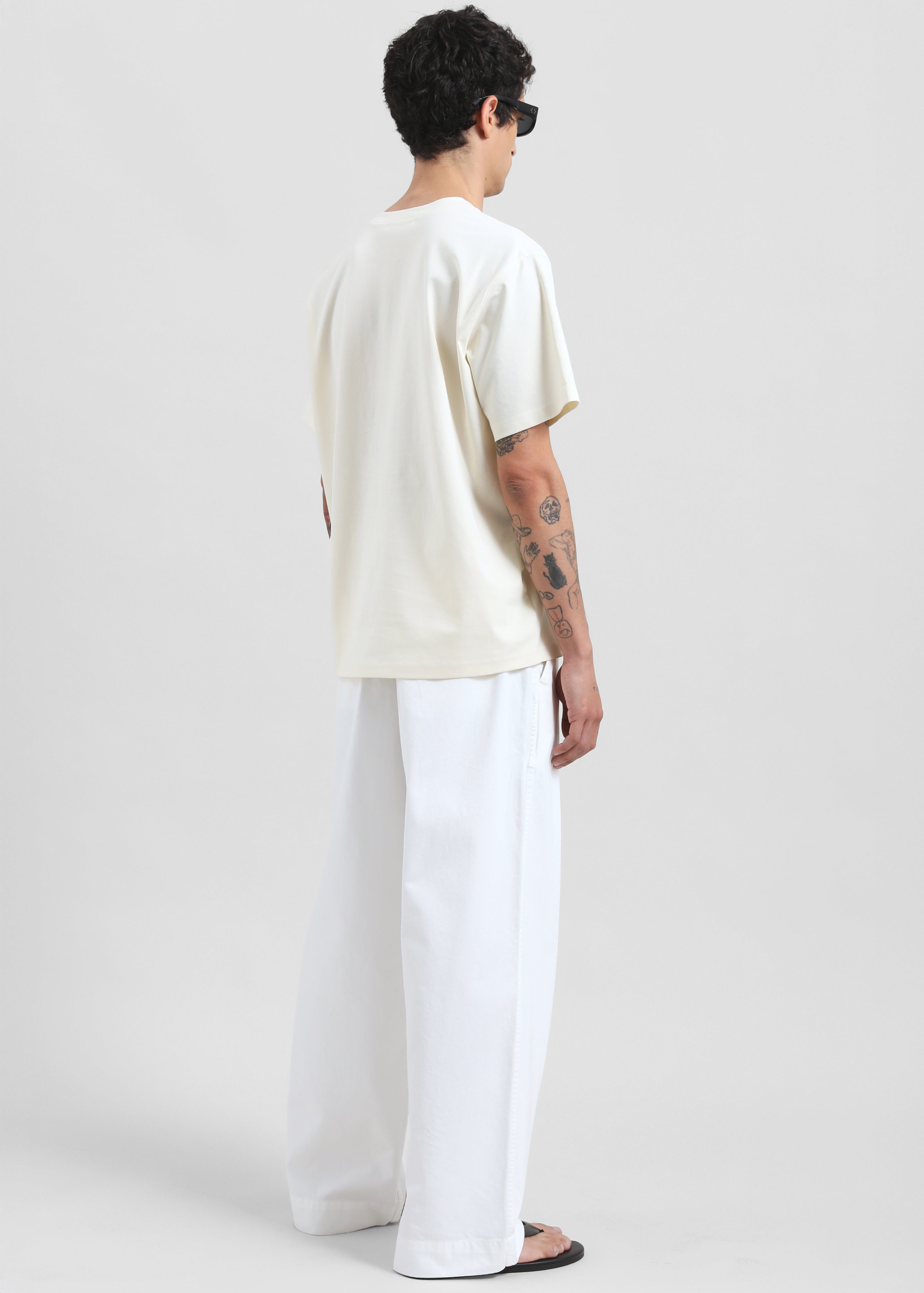 Colebee Soft Jersey T-Shirt - Cream - 5