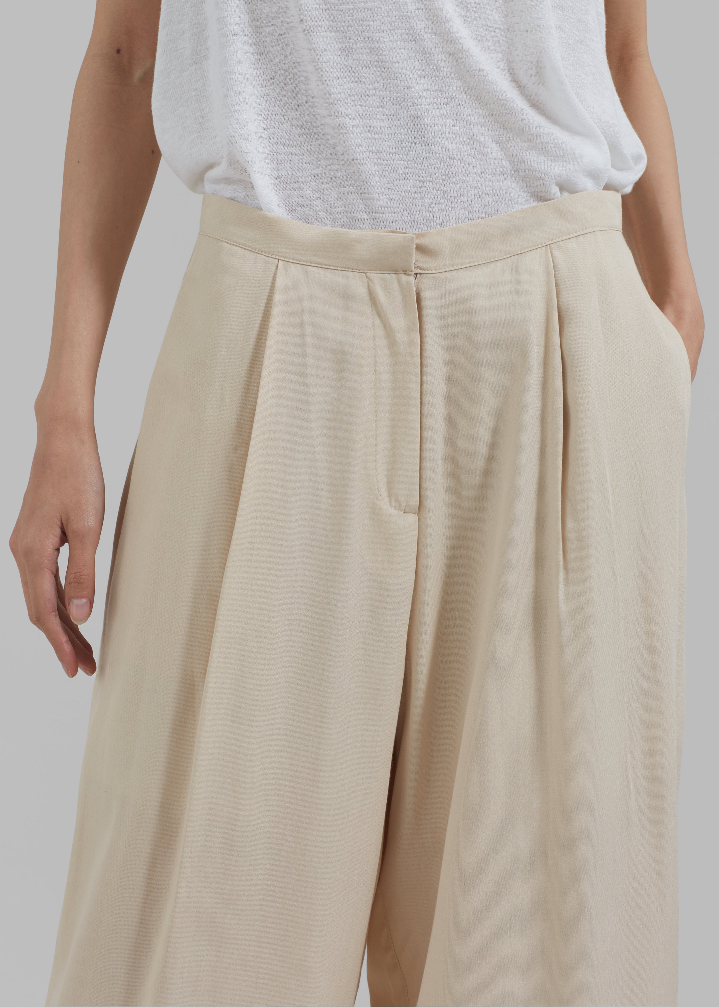 Colyn Trousers - Beige - 3