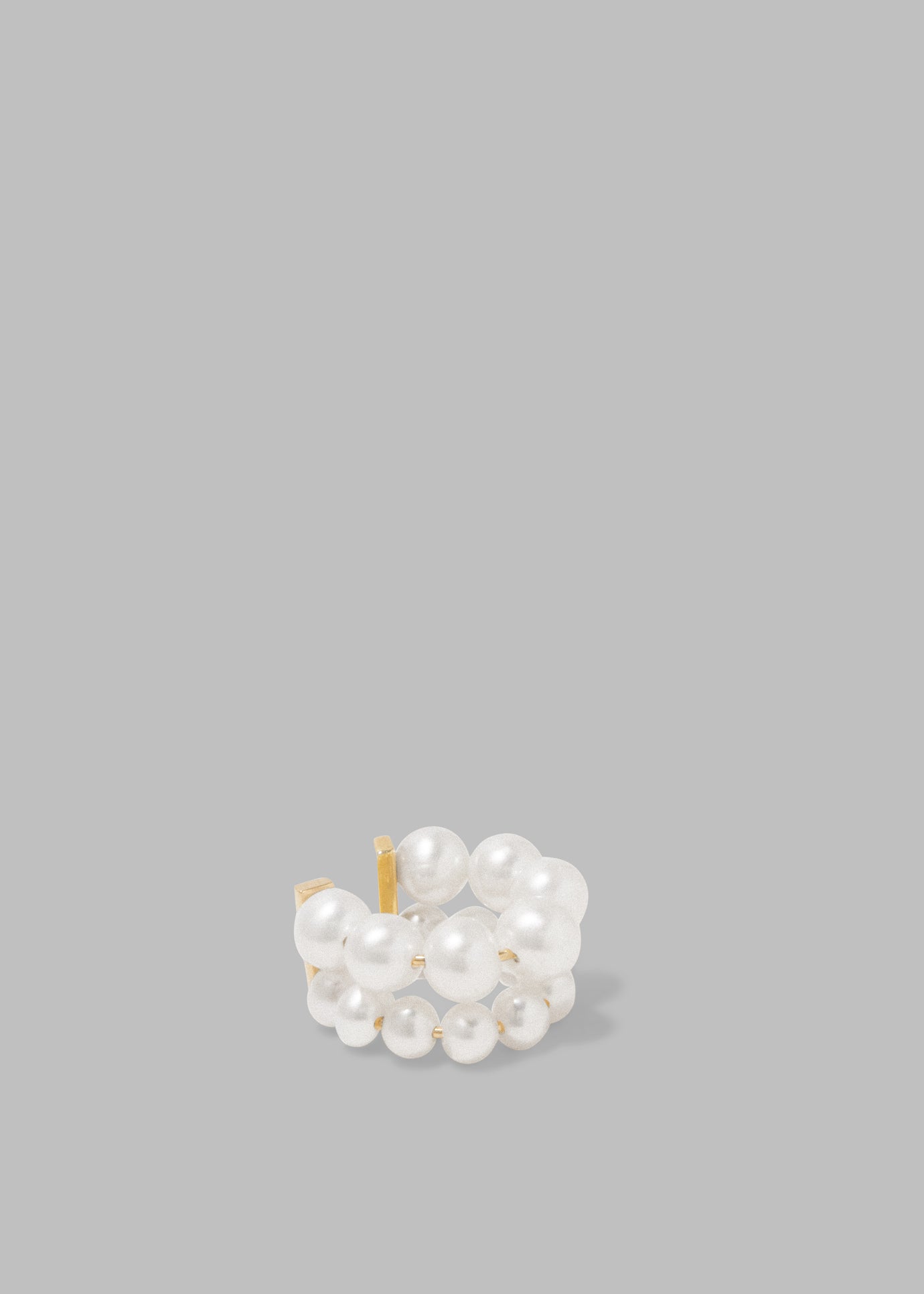 Completedworks Best Mistake Ear Cuff - Pearl/Gold Vermeil