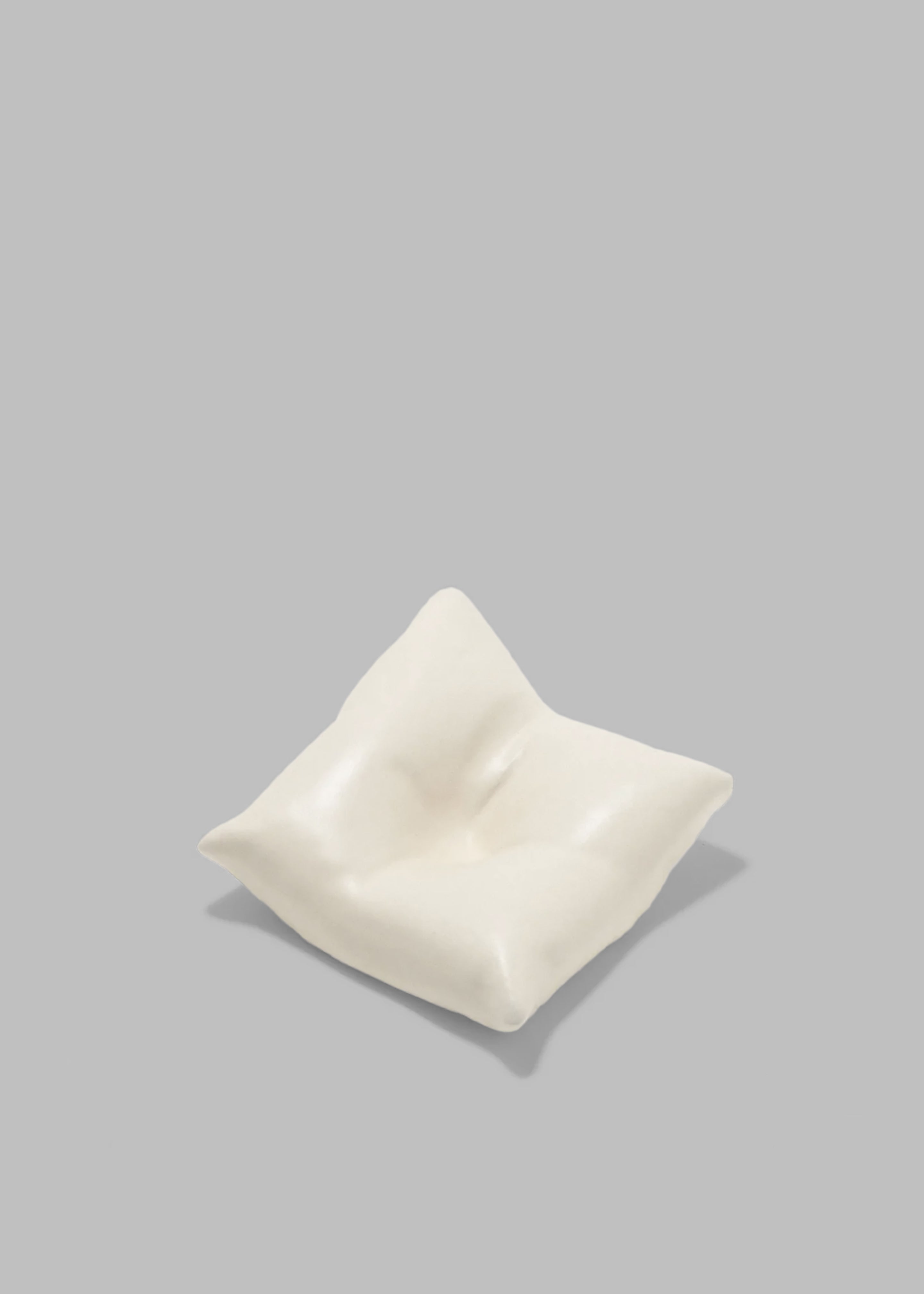 Completedworks Bumped II Ceramic Cushion - Matte White - 1