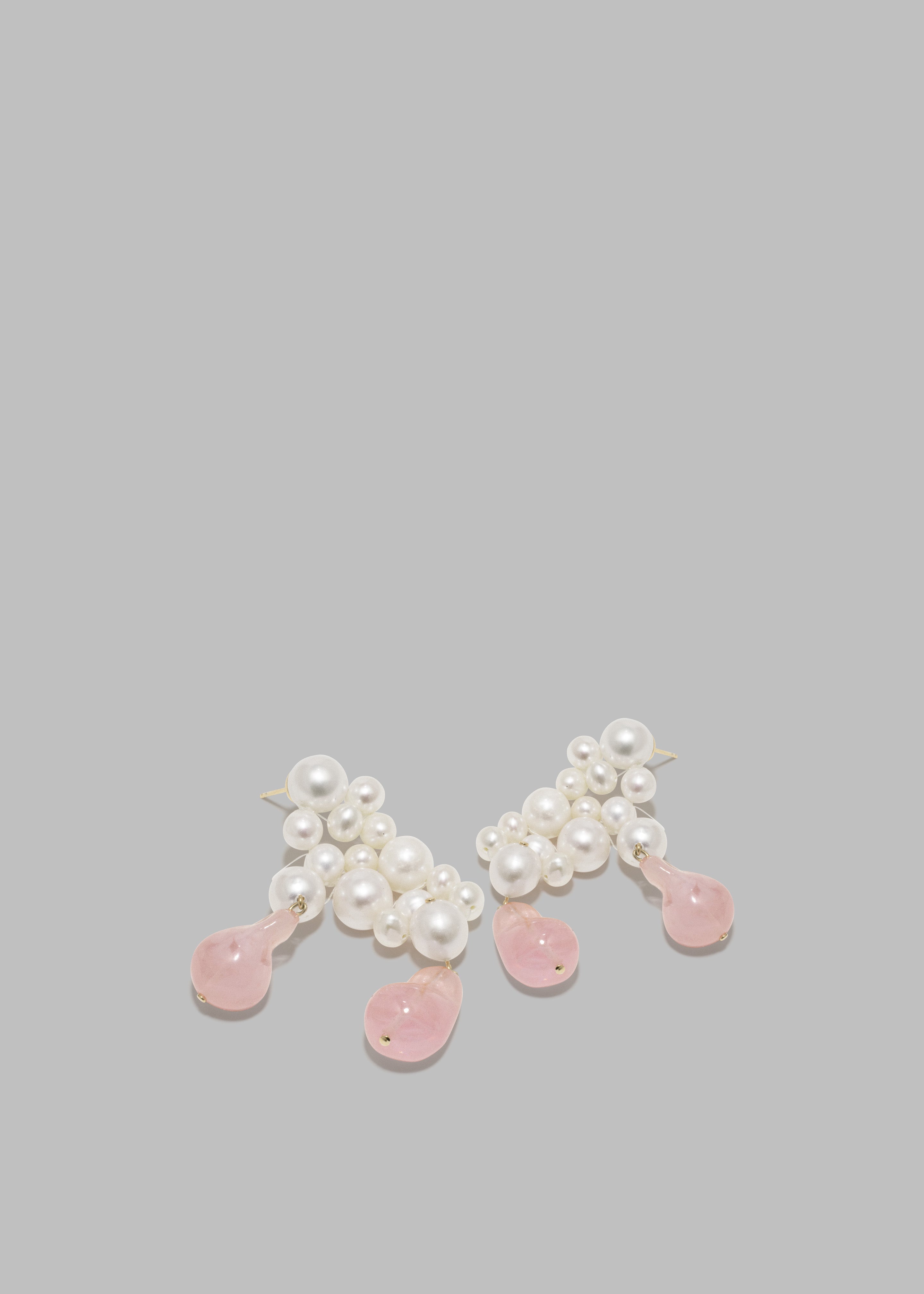 Completedworks What's The Second Big Idea Earrings - Rose Quartz - 6
