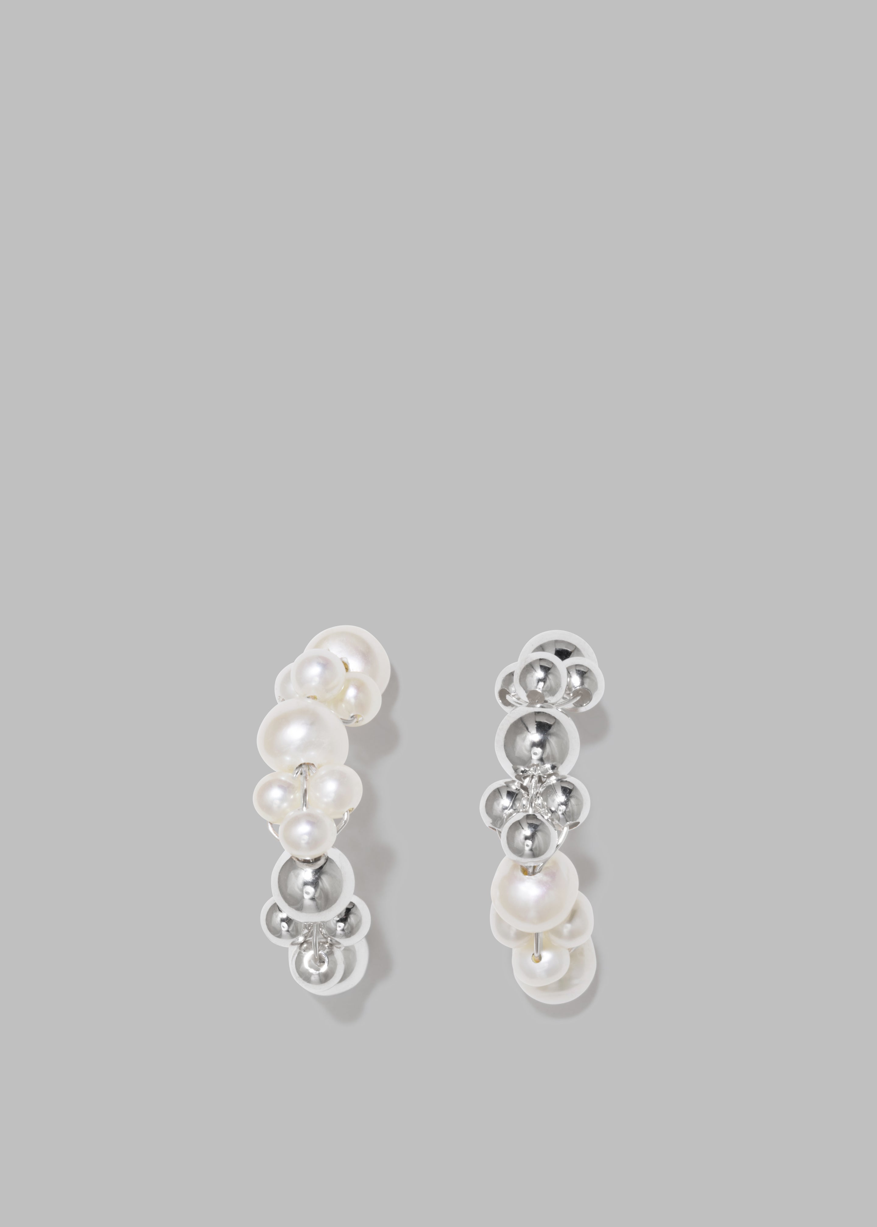 Completedworks Every Cloud Has A Silver Lining Earrings - Pearl/Sterling Silver - 5