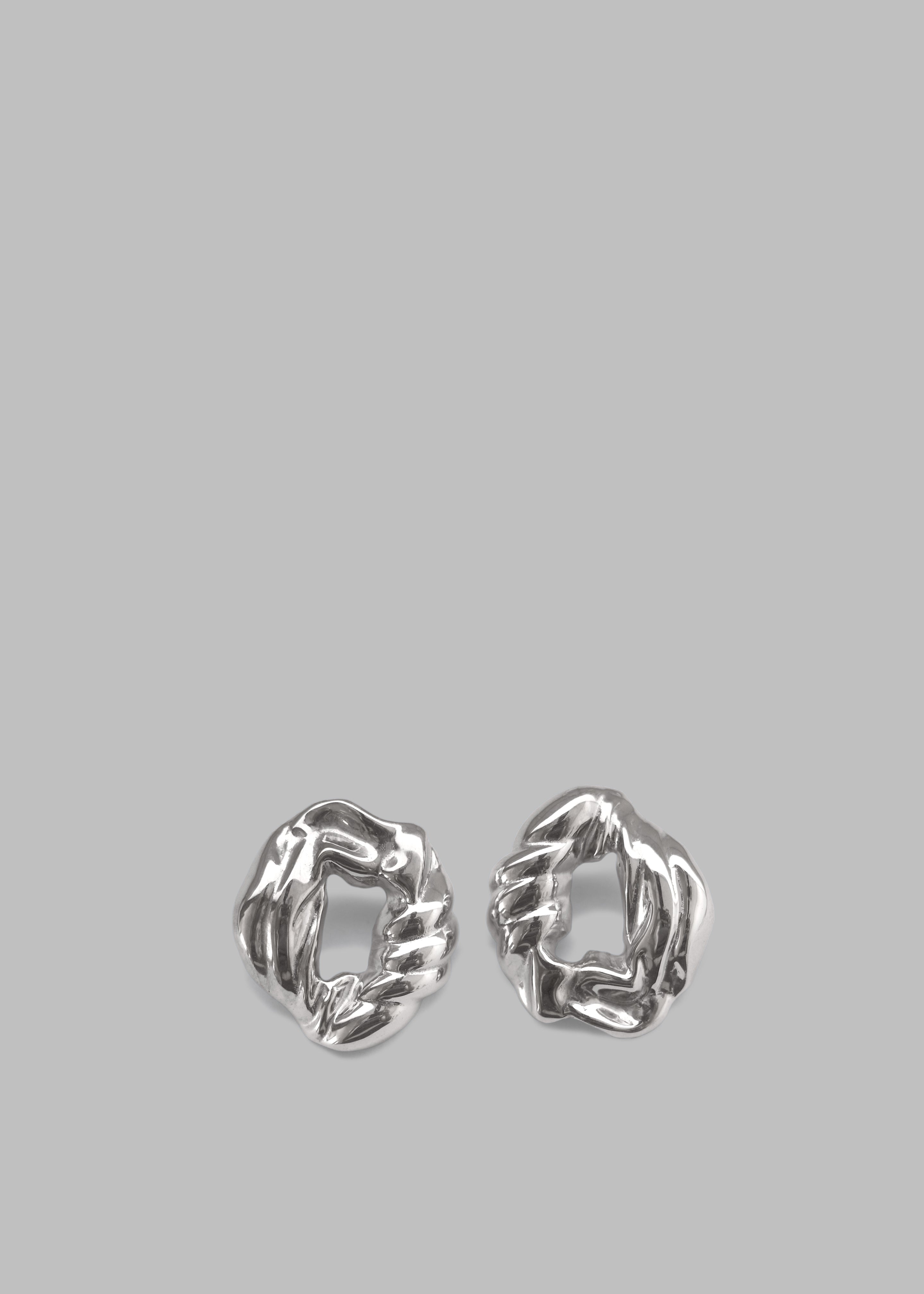 Completedworks Earrings - Rhodium Plated – The Frankie Shop