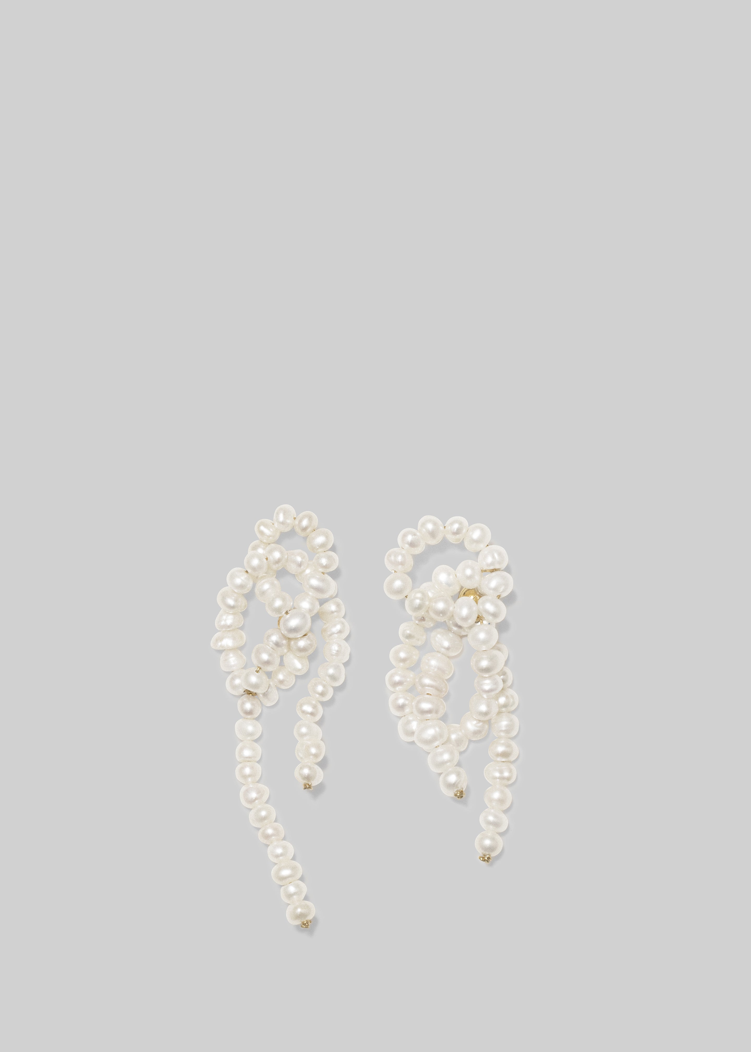 Completedworks The Break Between The Clouds Earrings - White - 1