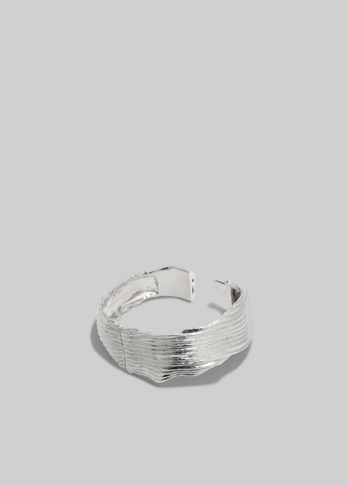 Completedworks Pleated Cuff - Silver - 1