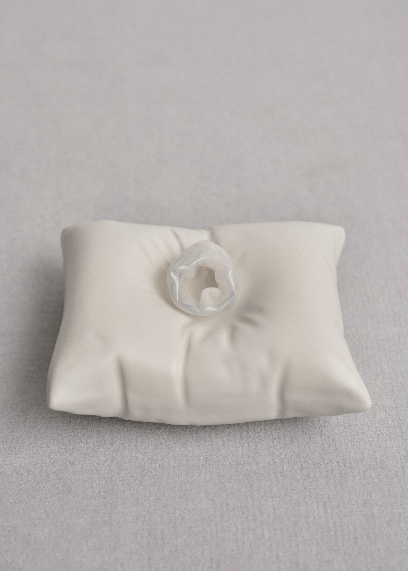 Completedworks Bumped Ceramic Cushion - Matte White