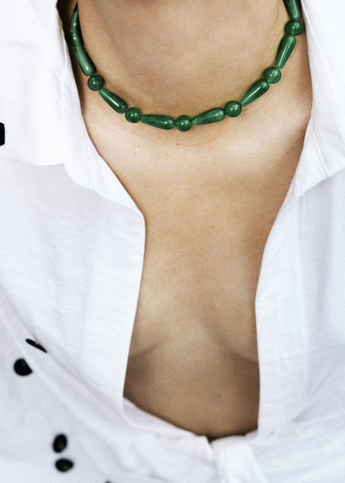 Completedworks The Depths of Time Necklace - Green - 1