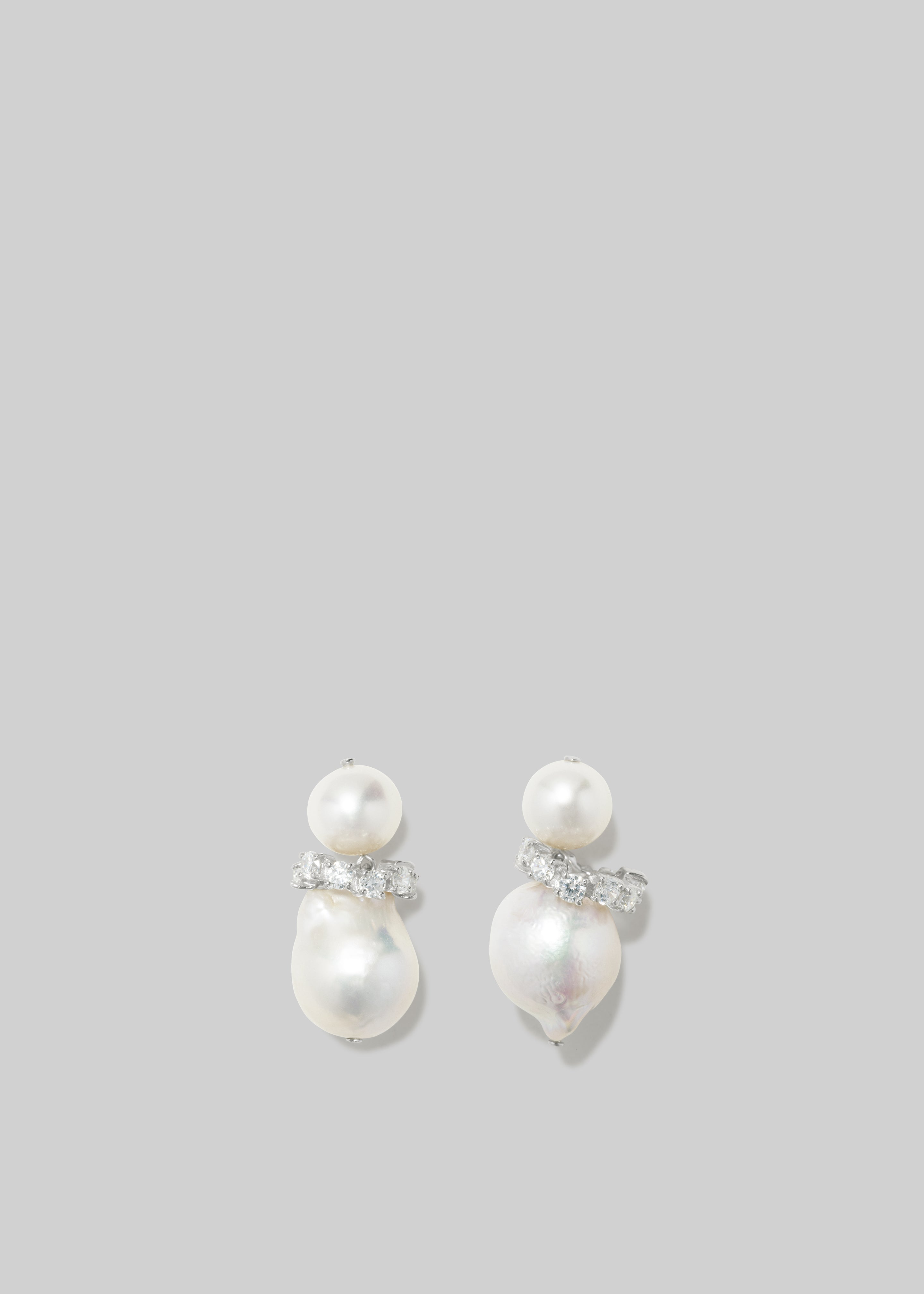 Completedworks Woah! Did Life Just Give Me a Lemon Earrings - White/Silver - 1