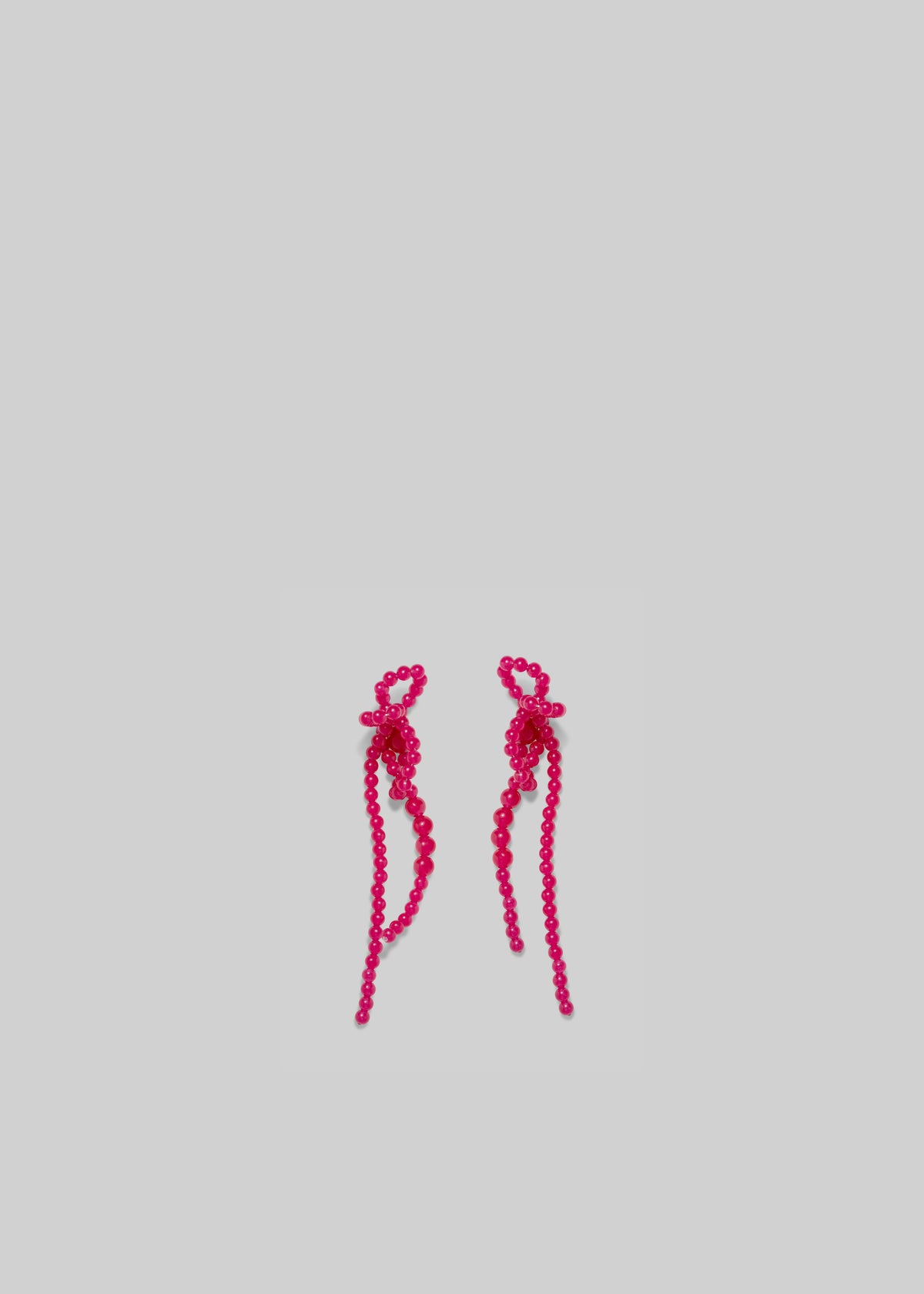 Completedworks Chalcedony Beaded Drop Earrings - Pink - 2