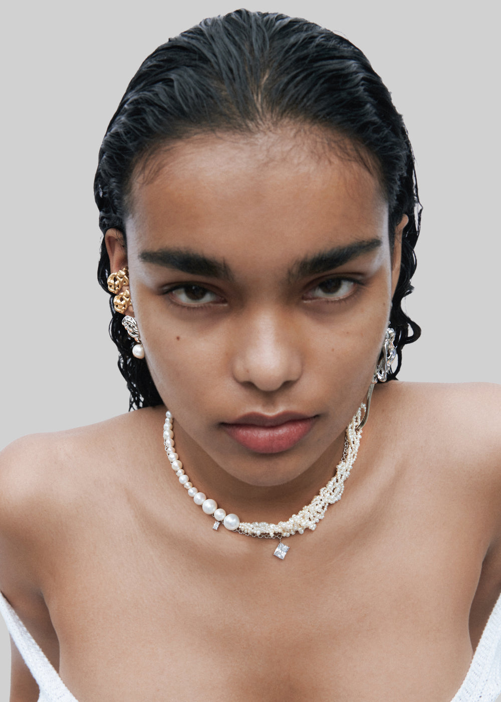 Completedworks Encrypted Dreams Necklace - Silver - 1