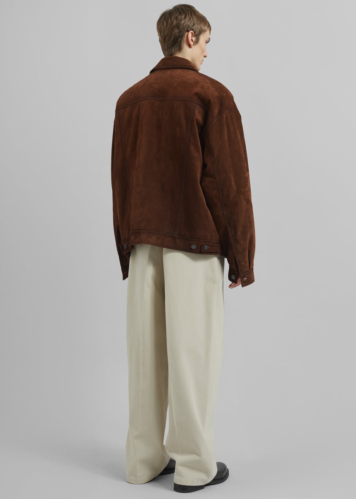 Conan Suede Jacket - Brown - 10