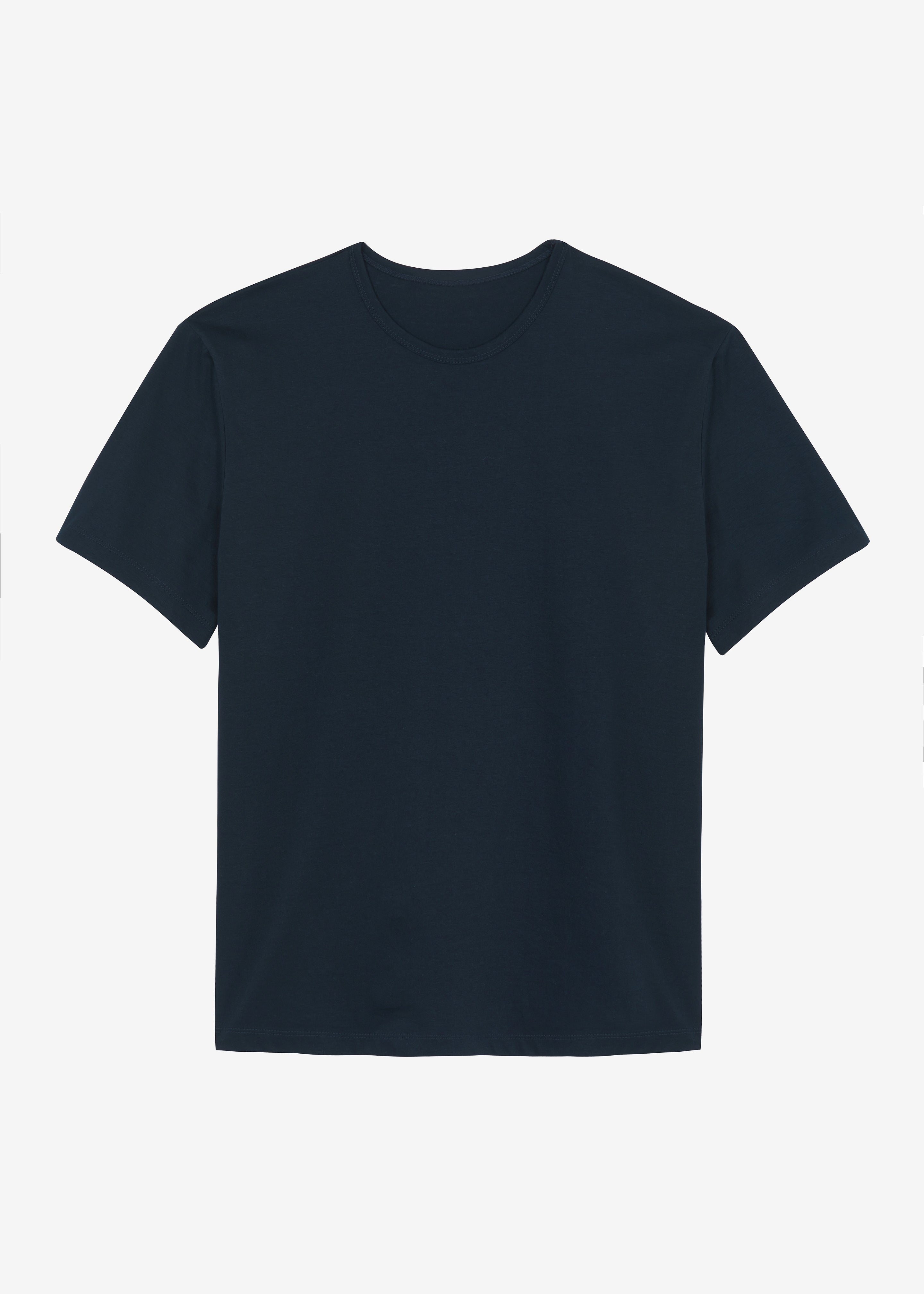 Connell Boxy Tee - Navy – The Frankie Shop