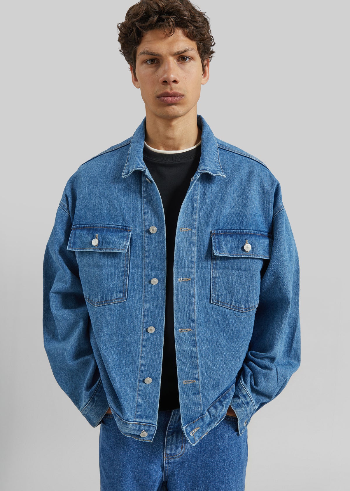 Connor Oversized Denim Jacket