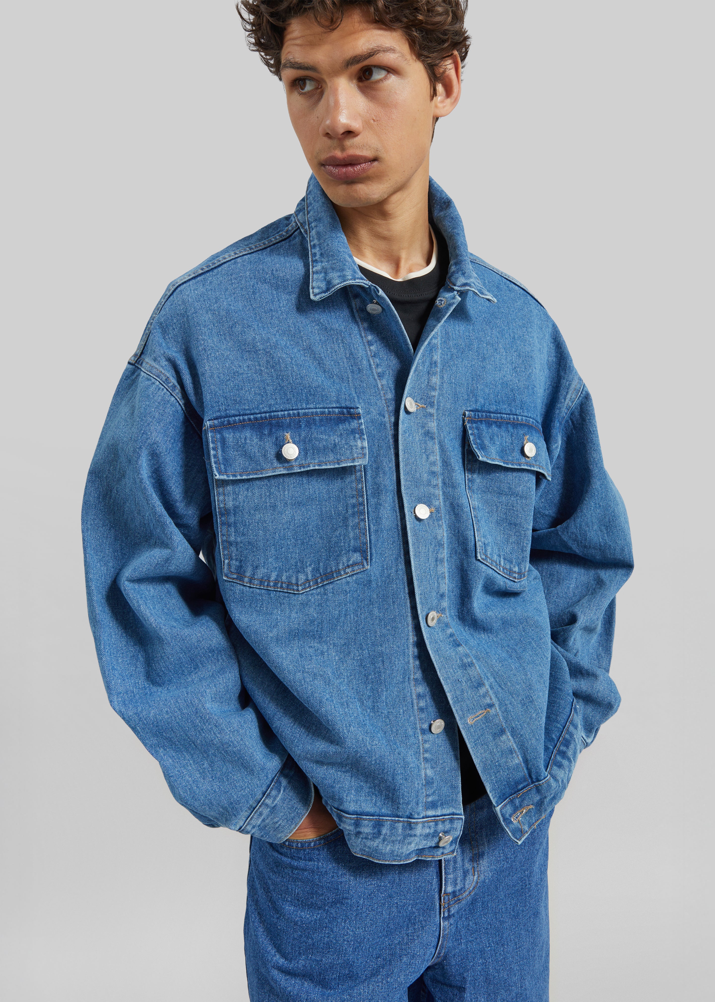 Connor Oversized Denim Jacket