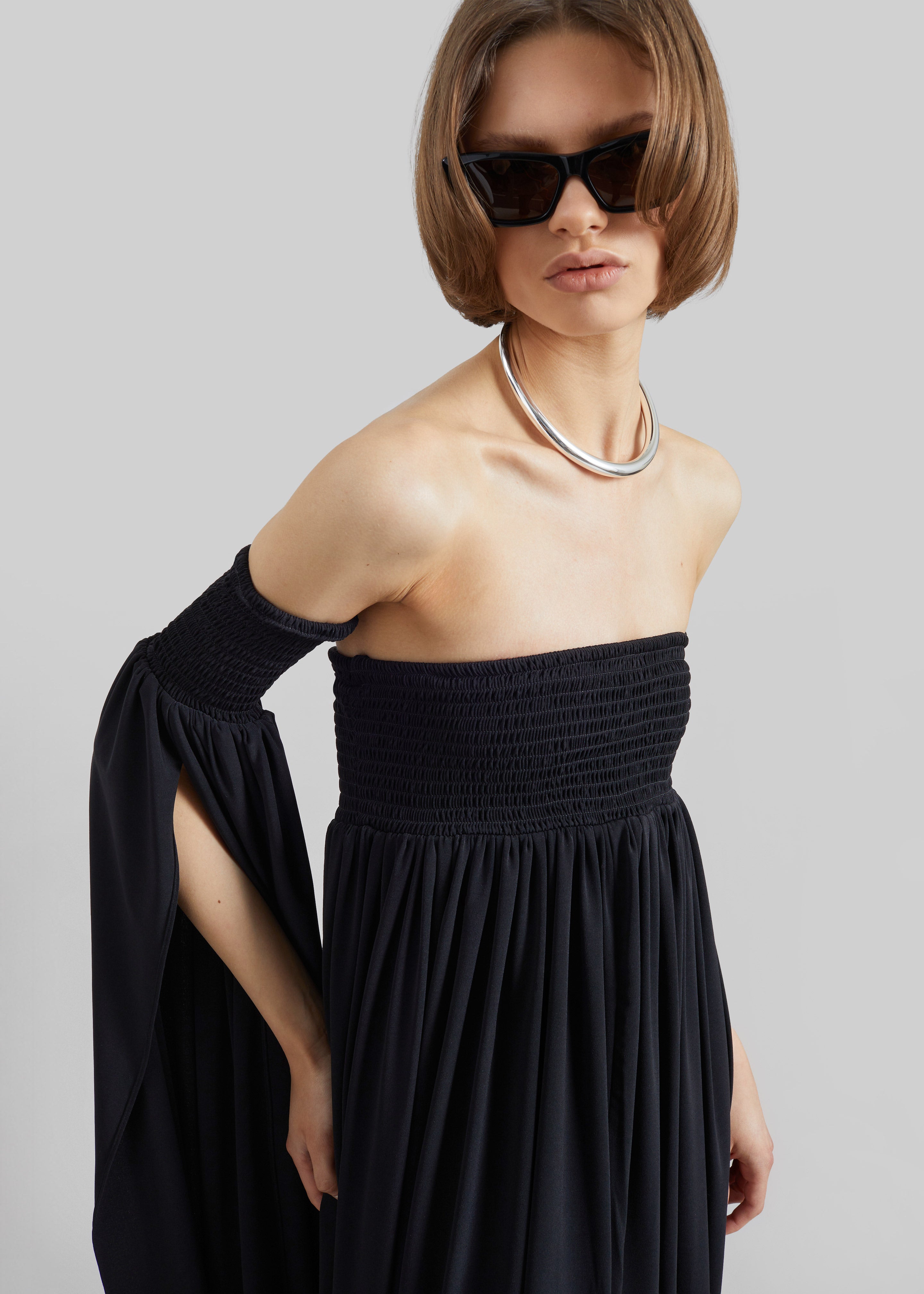 Coperni All In One Smock Dress - Black – The Frankie Shop