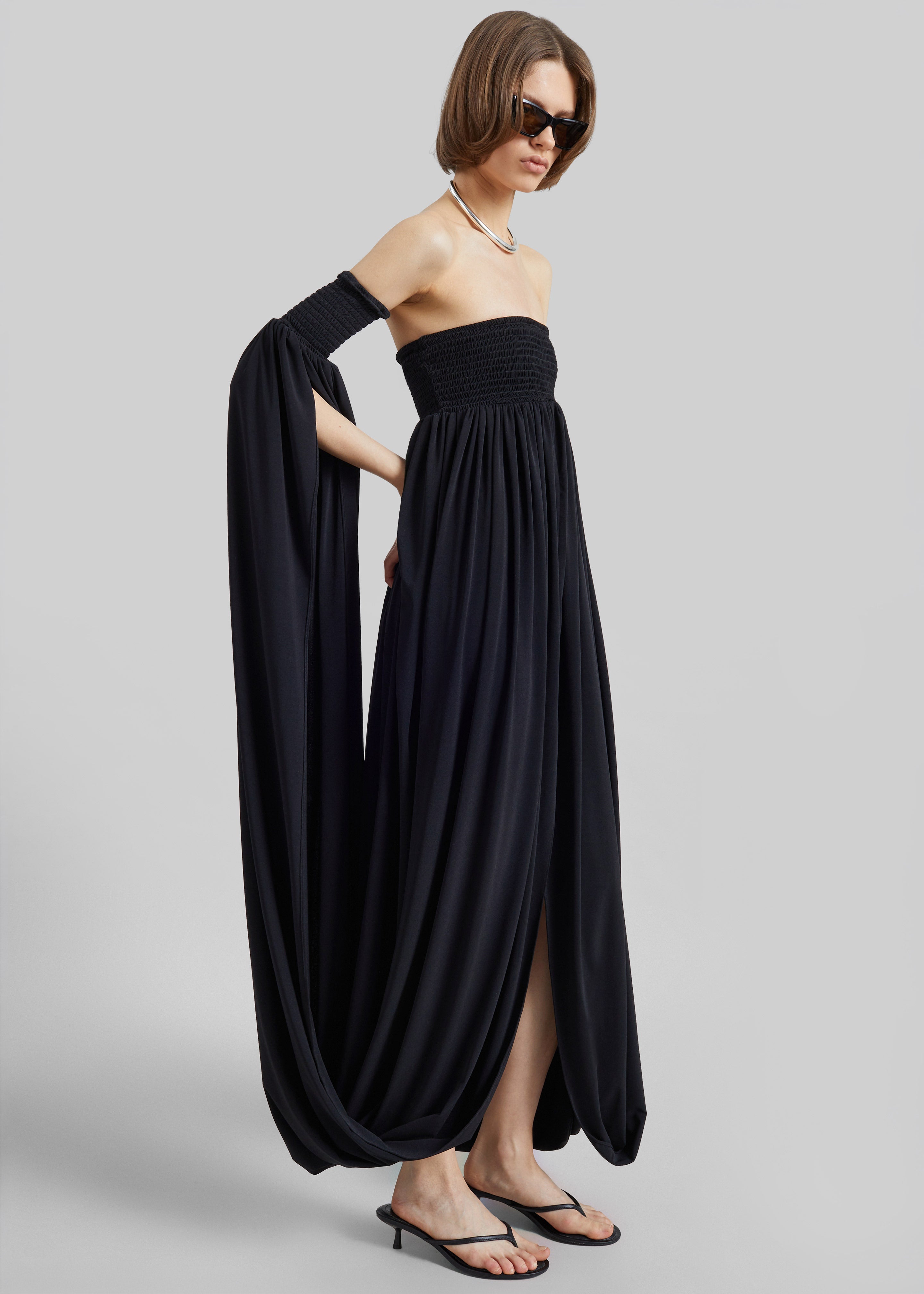 Coperni All In One Smock Dress - Black – The Frankie Shop