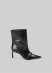 Coperni Ankle Heeled Belt Boots - Black