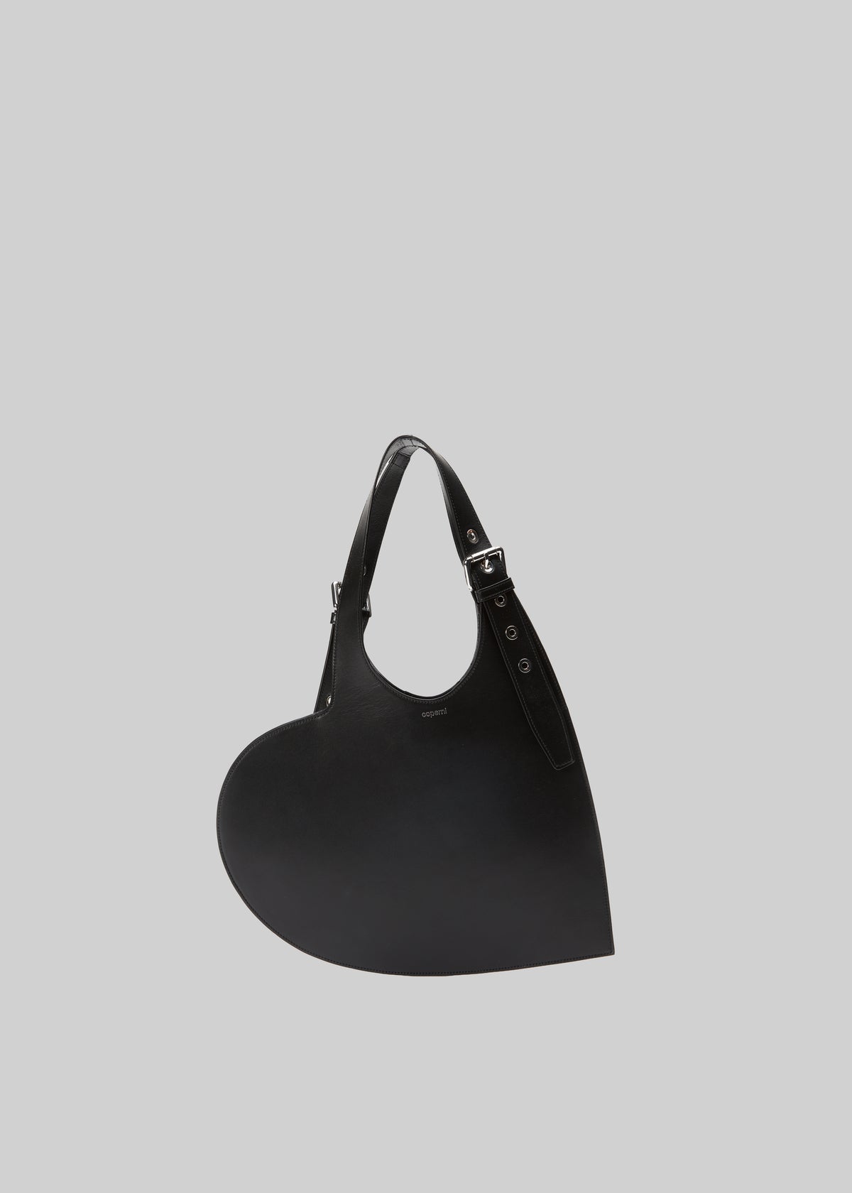 Coperni Belt Heart Tote - Black - 1