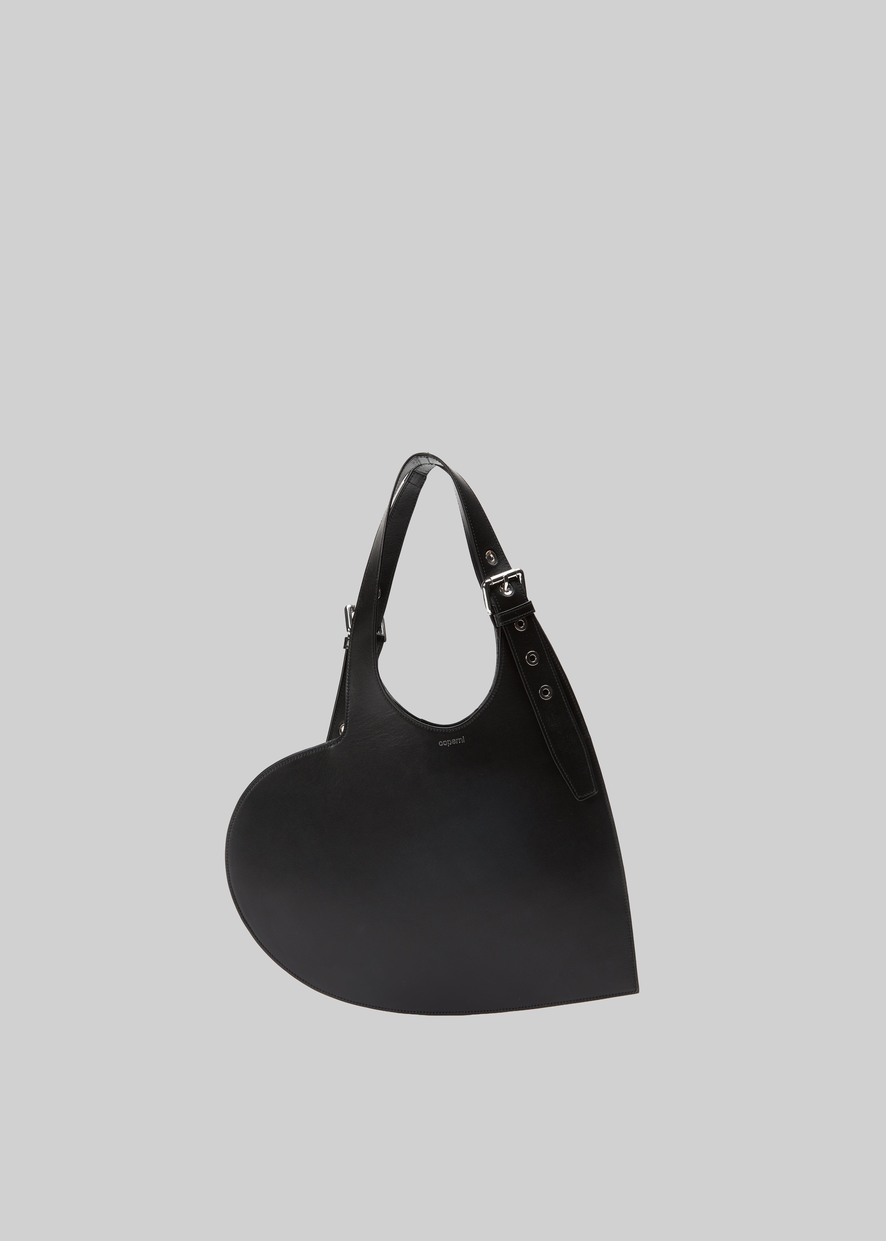 Coperni Belt Heart Tote - Black - 1