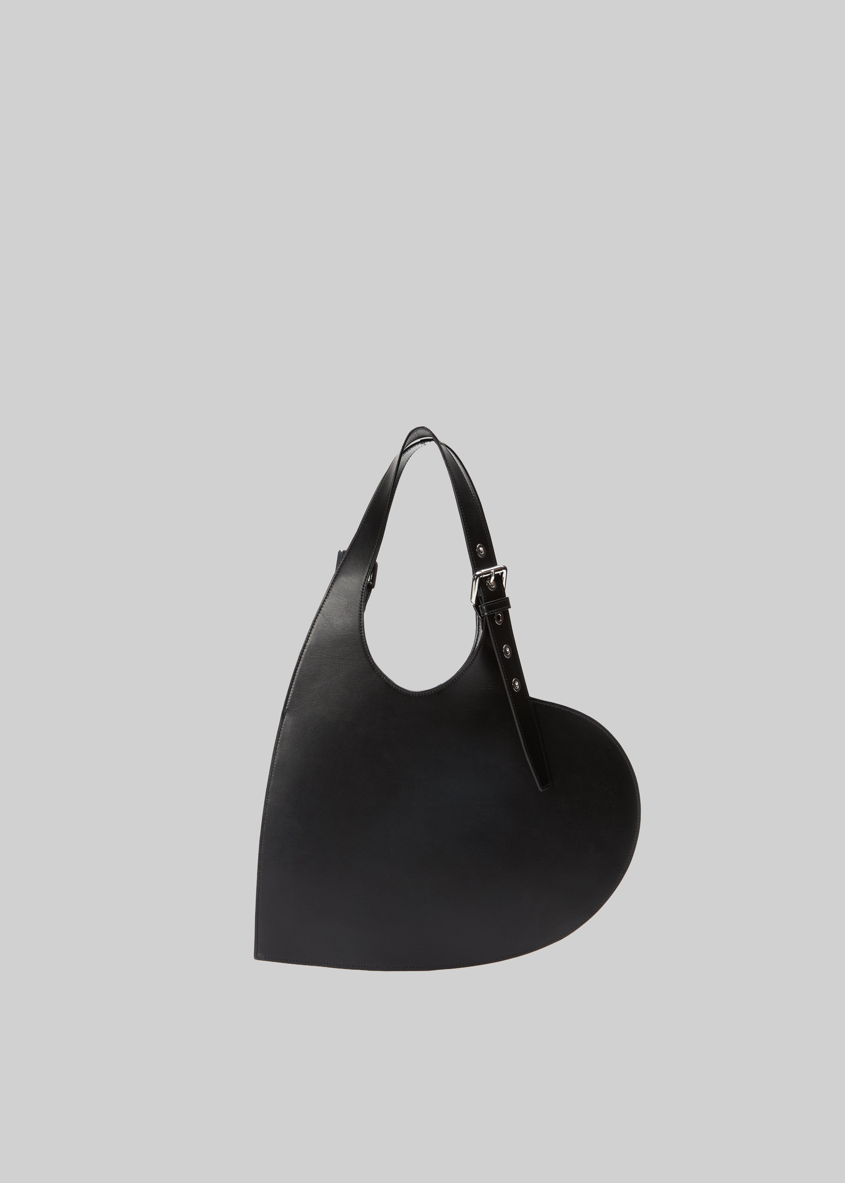Coperni Belt Heart Tote - Black - 2
