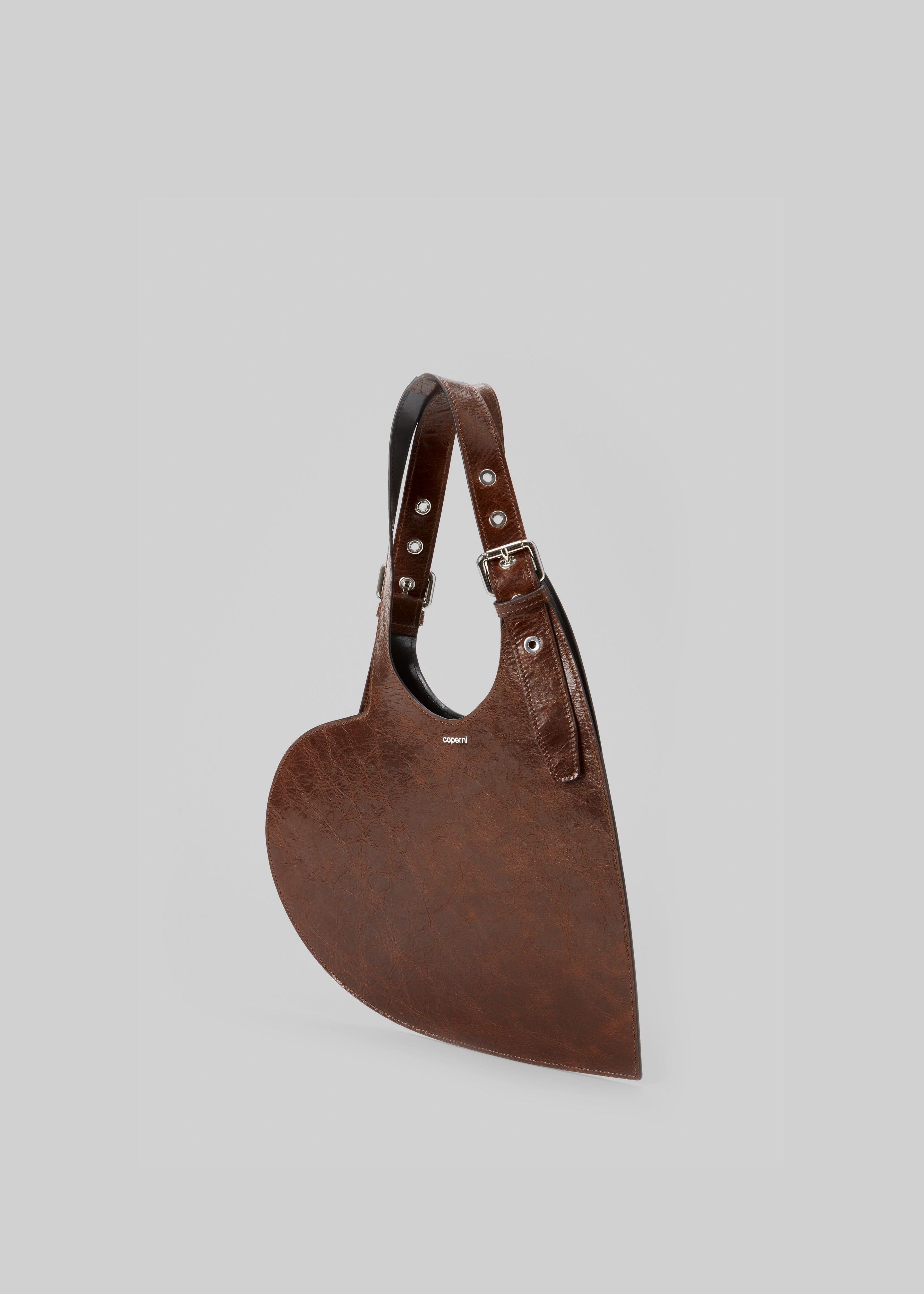 Coperni Belt Heart Tote - Brown – The Frankie Shop