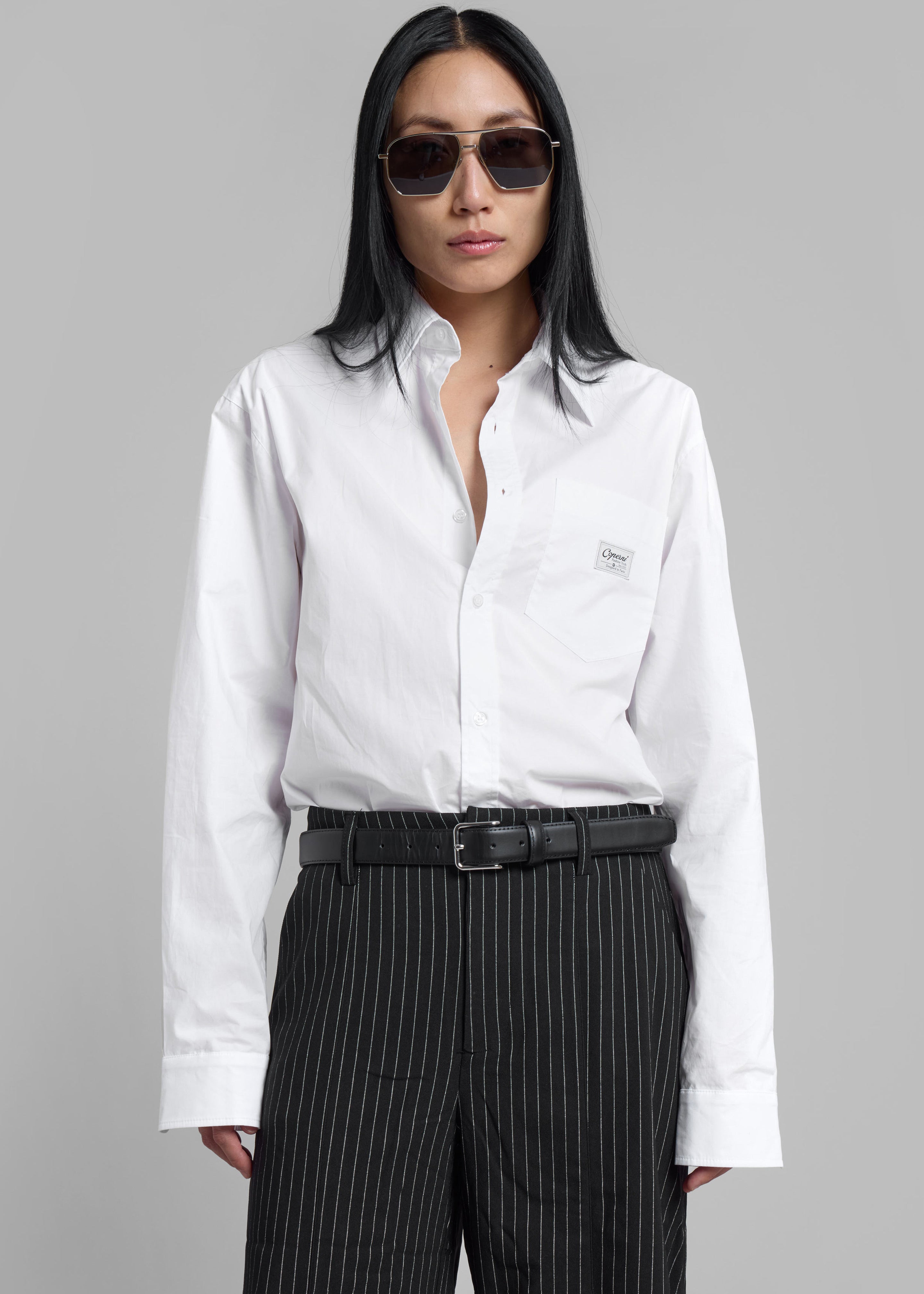 Coperni Body Poplin Shirt - White - 5