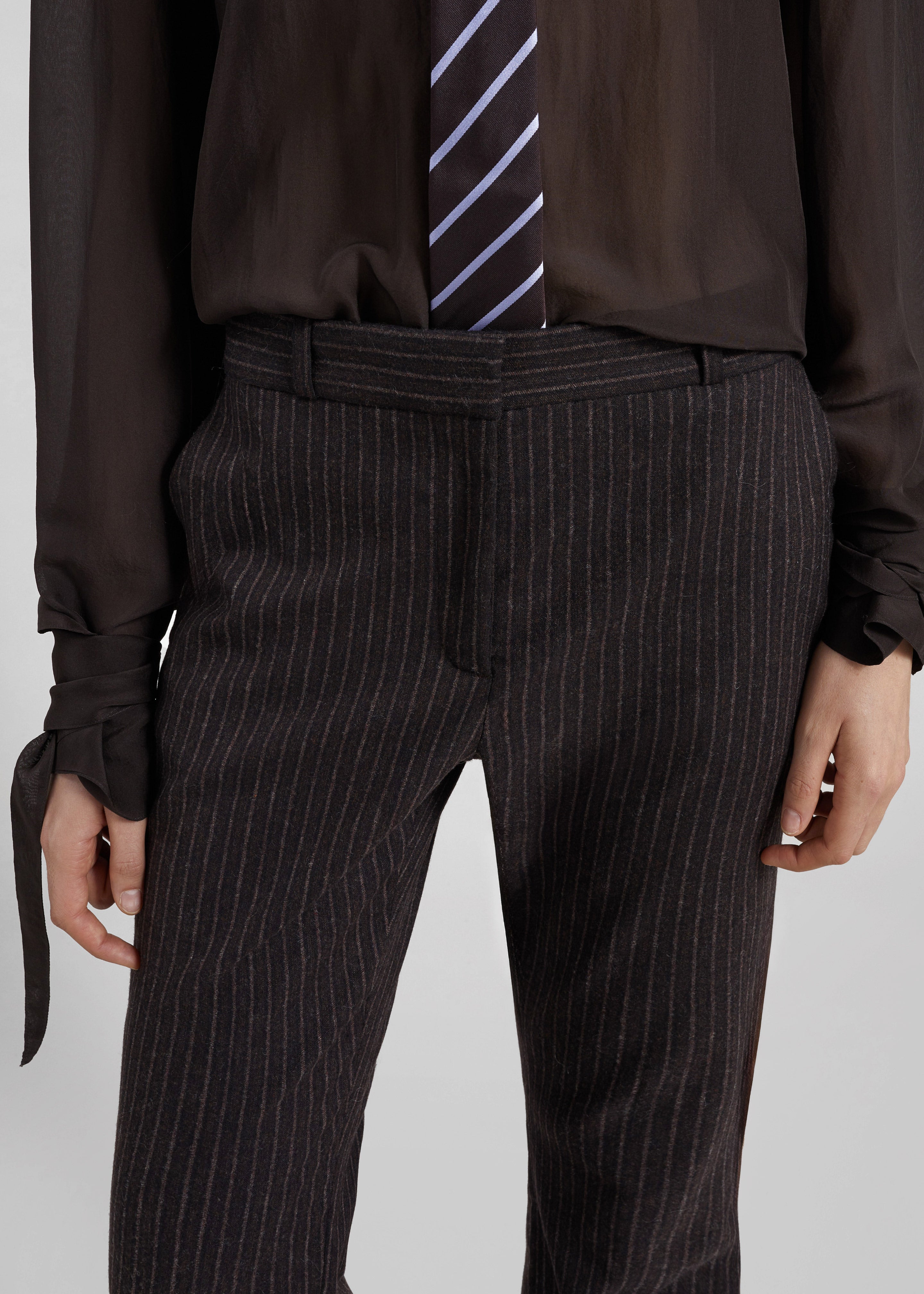 Coperni Boyfriend Pants - Brown - 3