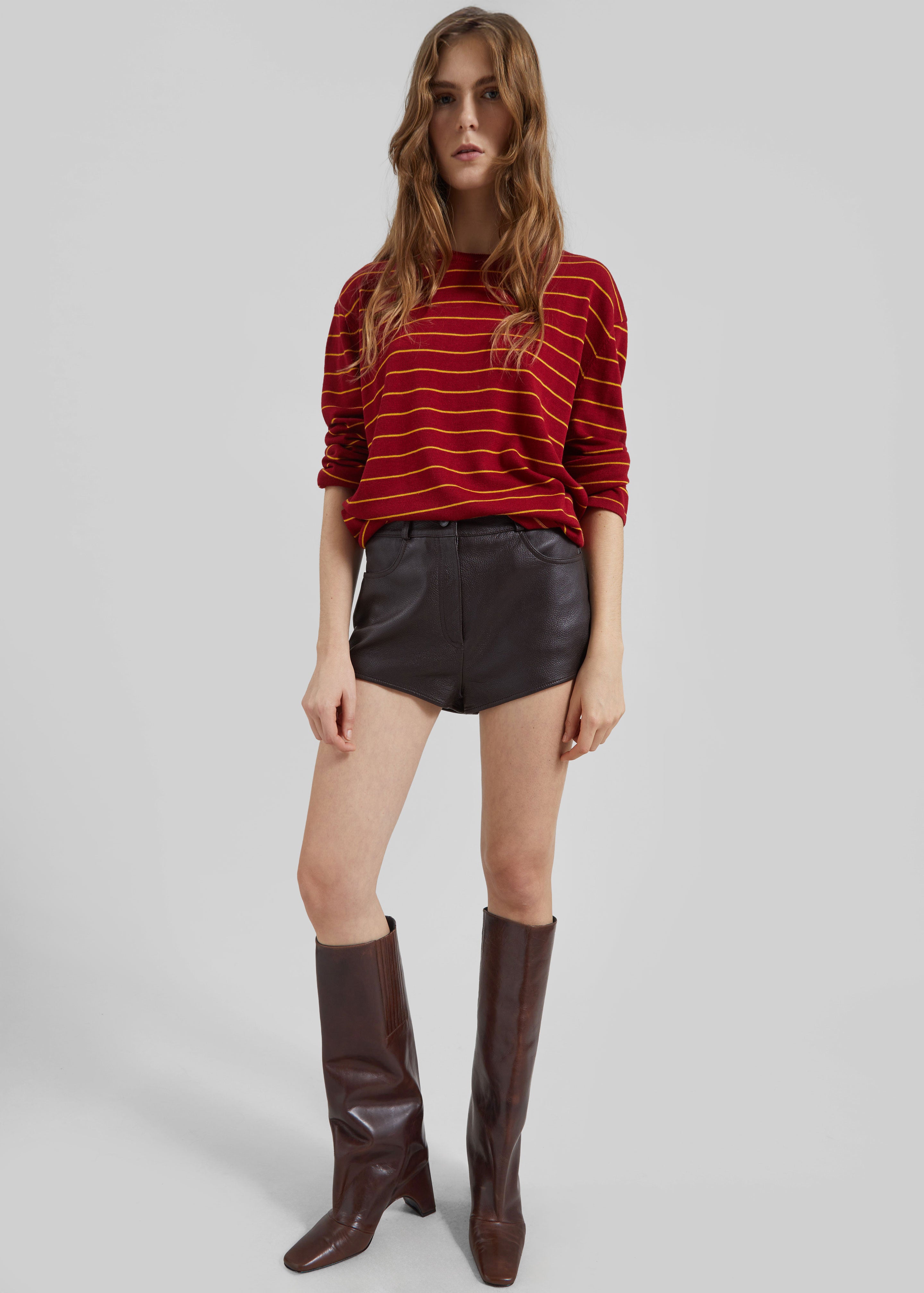 Coperni Bridge Boots - Dark Brown – The Frankie Shop