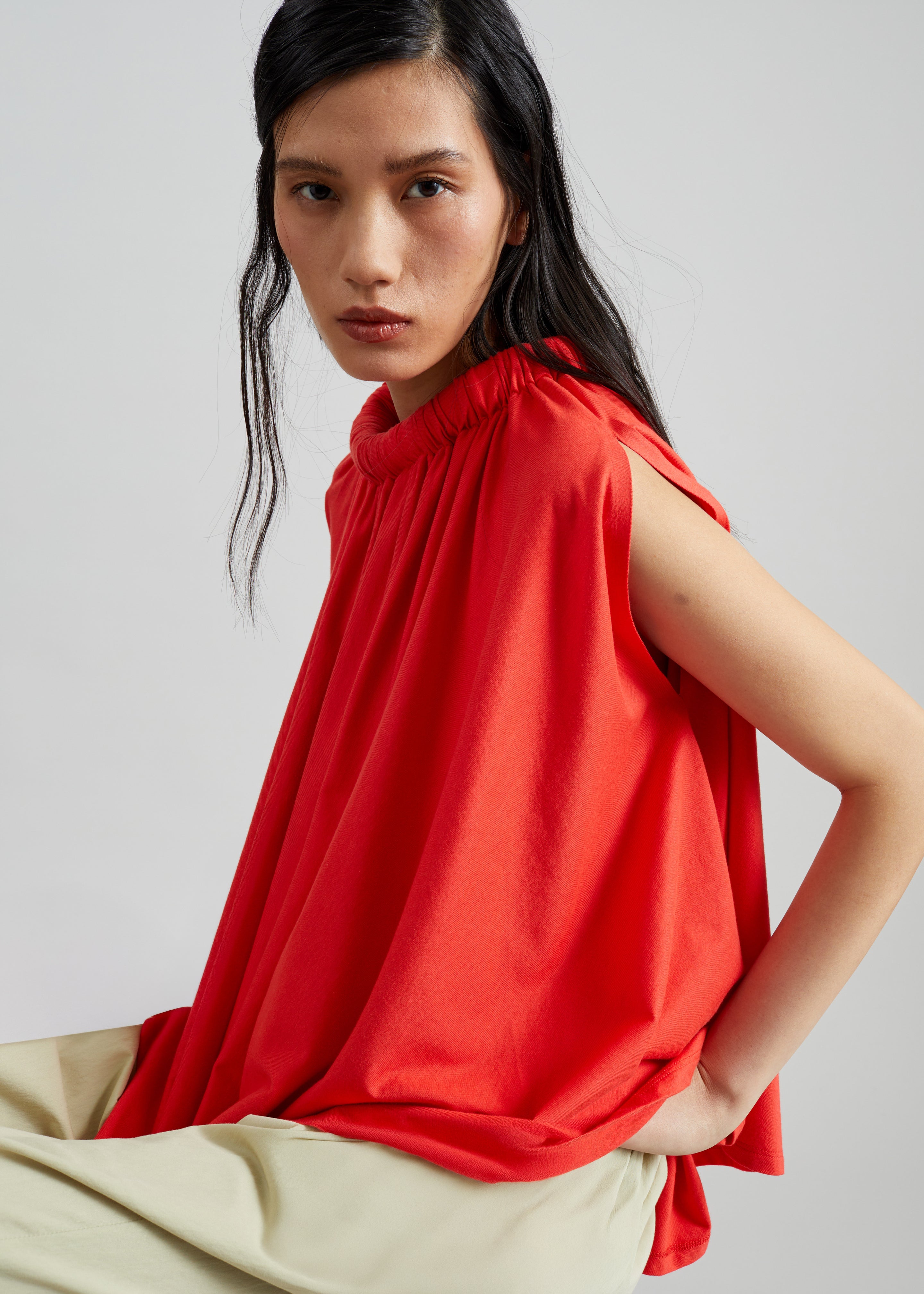 Coperni Circle Top - Red - 4