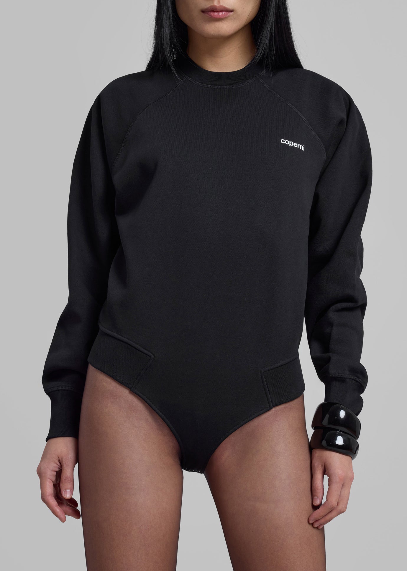 Coperni Crewneck Sweatshirt Body - Black - 1