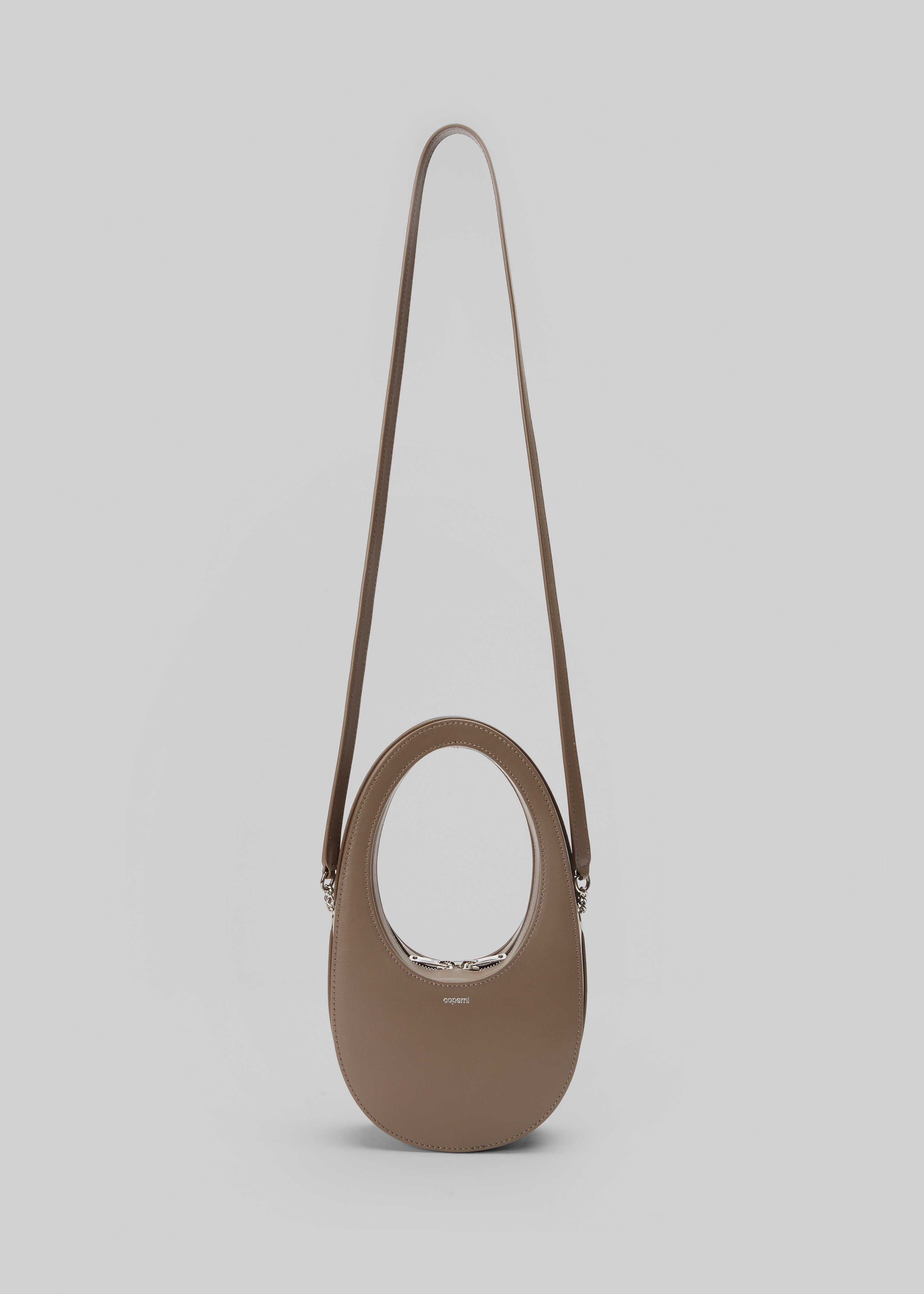 Coperni Crossbody Mini Swipe Bag - Brown - 1