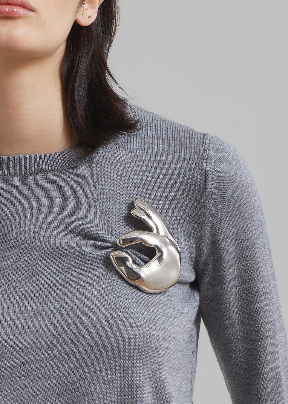 Coperni Emoji Sweater - Grey - 3