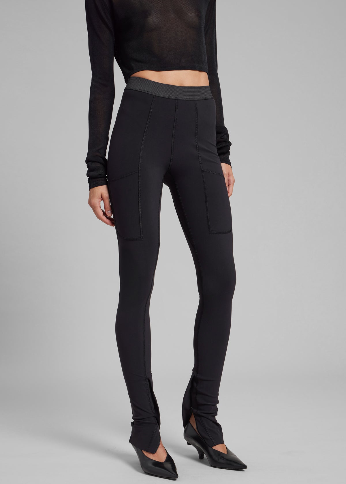 Coperni Eurojersey Leggings - Black - 5