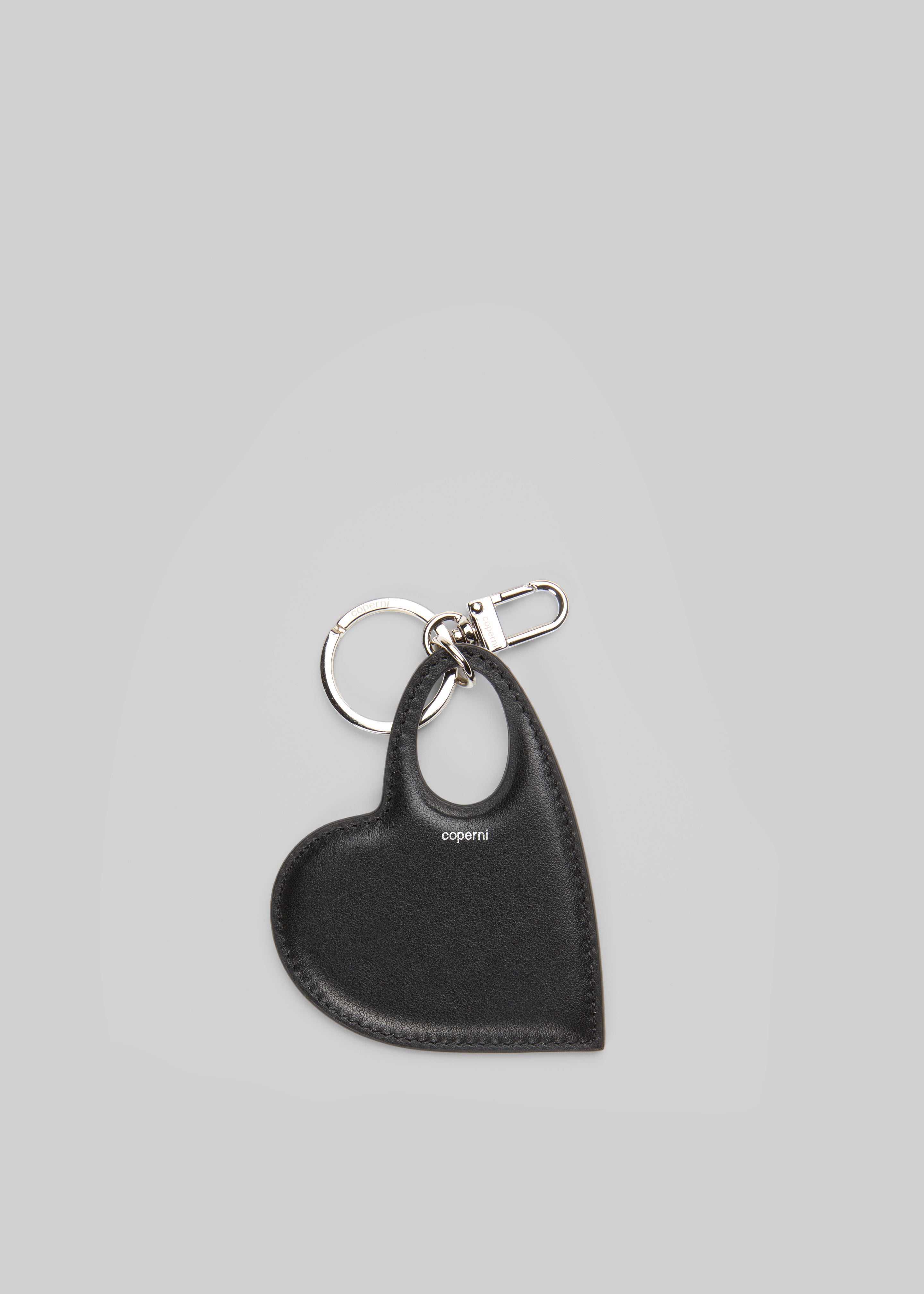 Coperni Heart Keychain - Black - 2