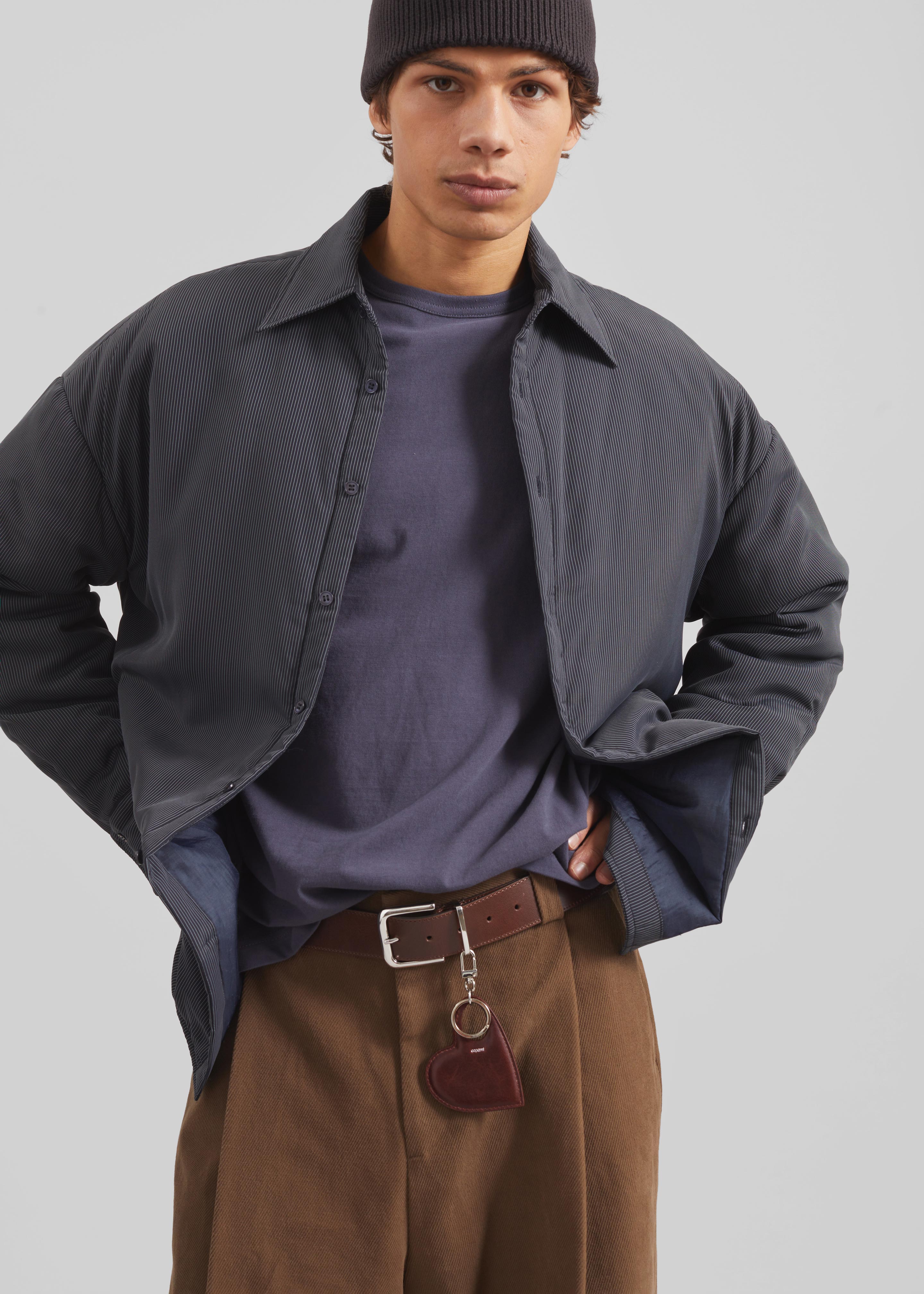 Coperni Heart Keychain - Brown - 4