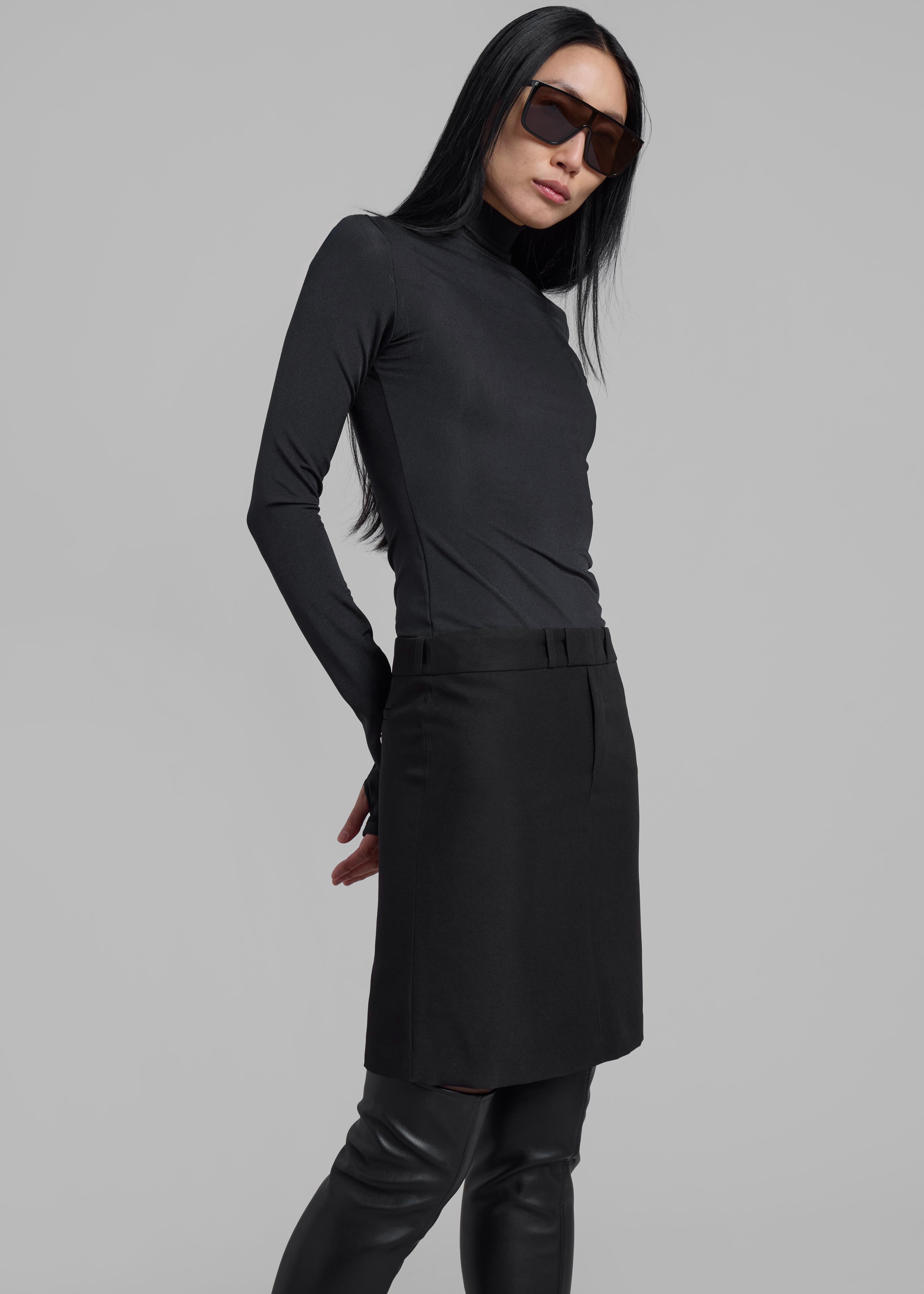 Coperni Hybrid Tailored Dress - Black - 5