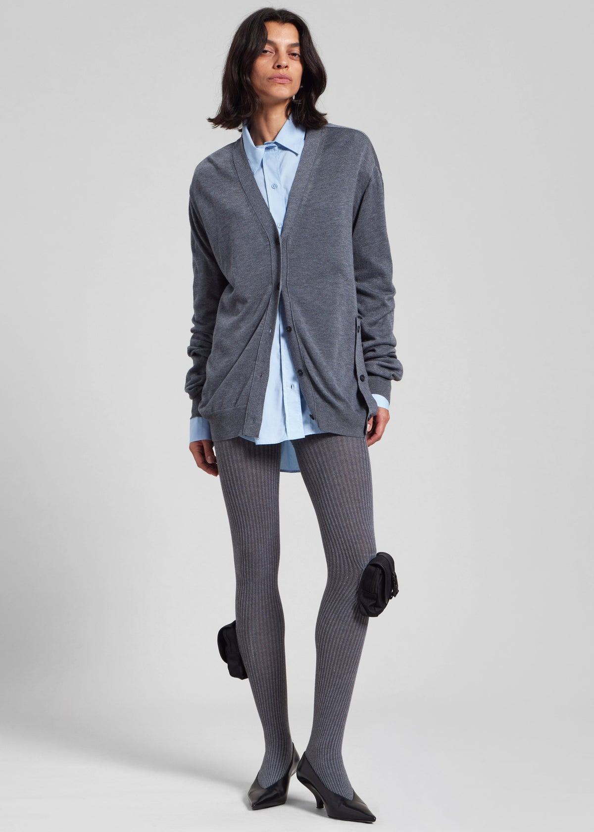 Coperni Knit Tights - Grey - 4