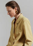 Coperni Logo Earrings - Gold