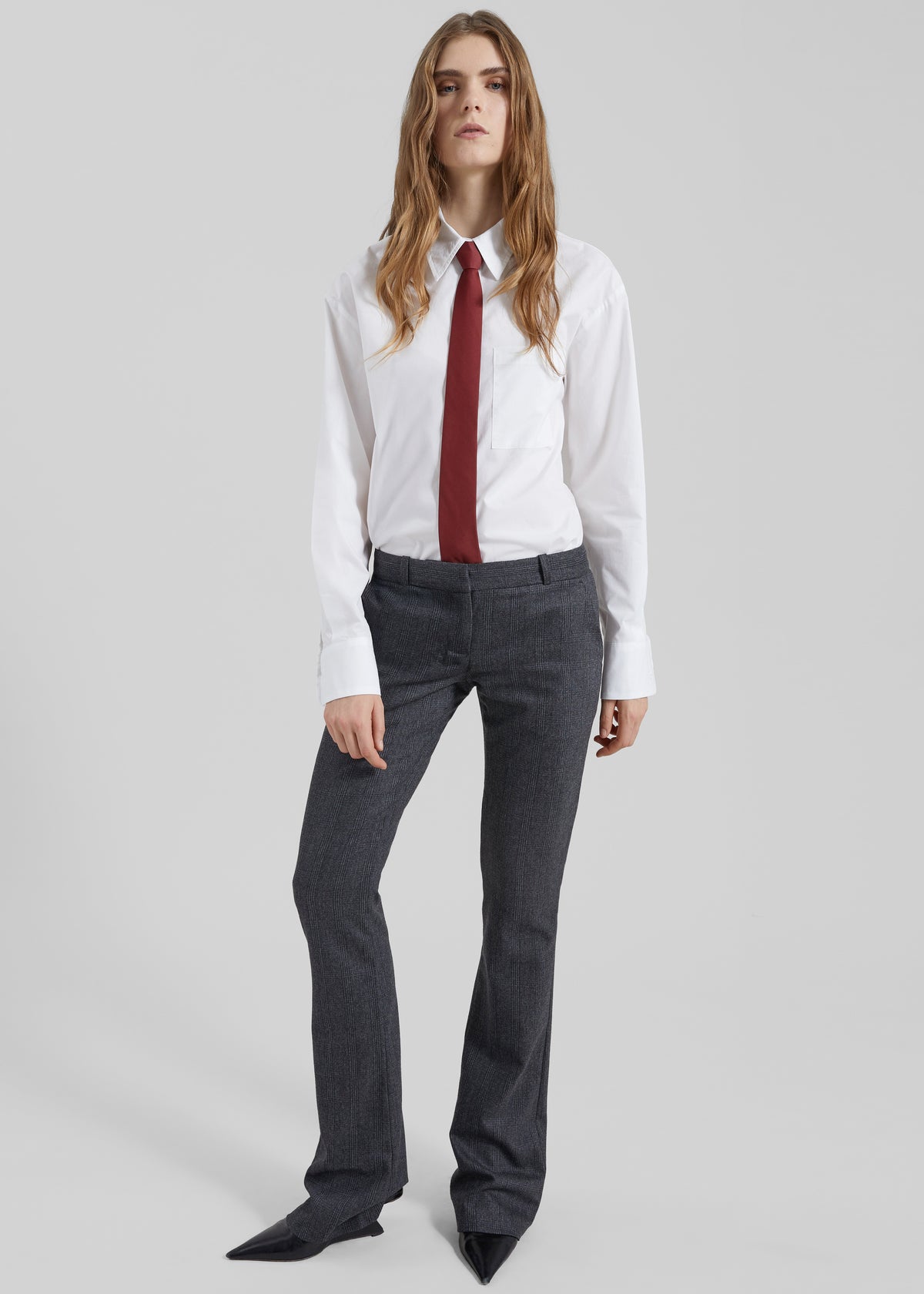 Coperni Low Waisted Pants - Grey - 1