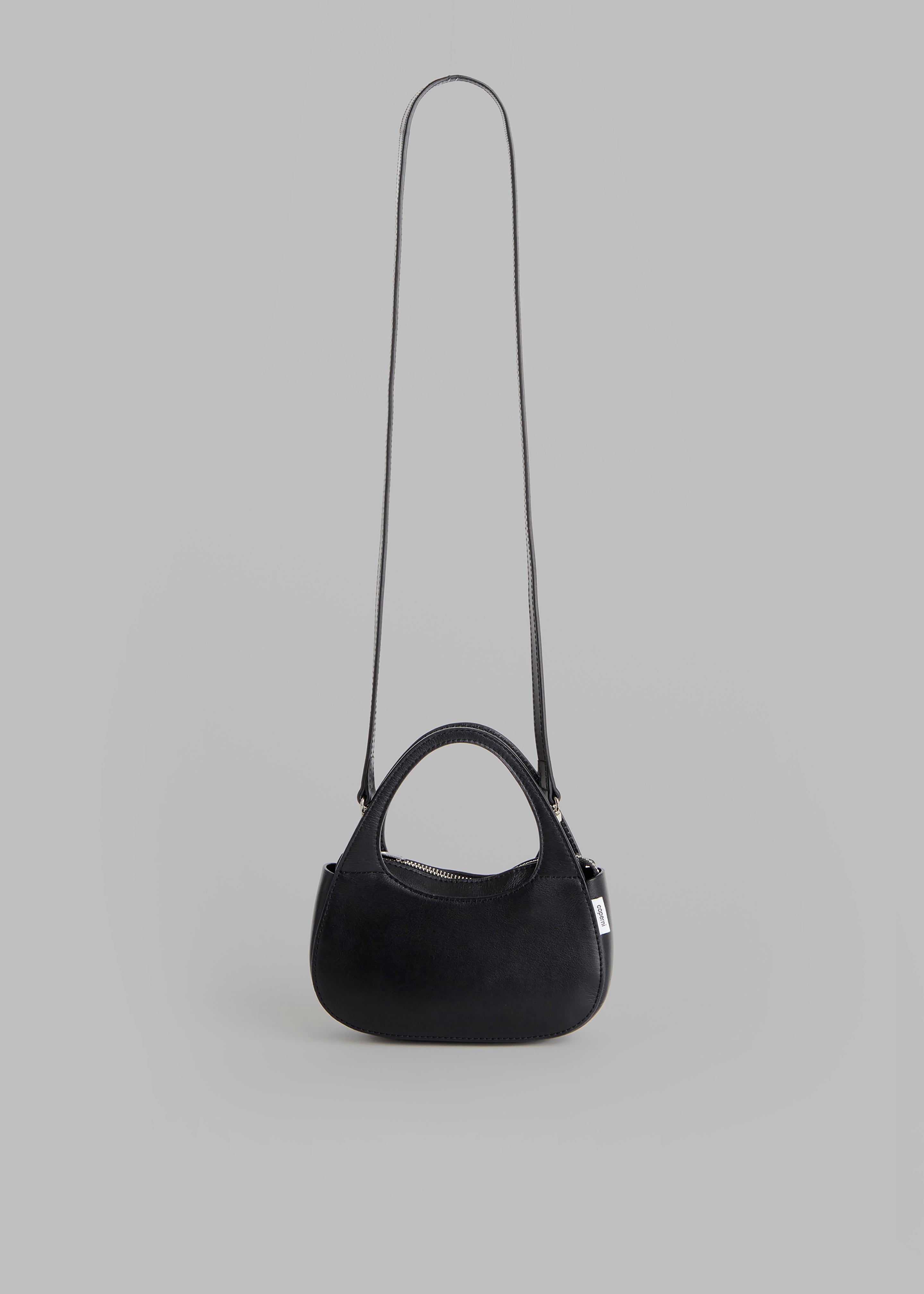 Coperni Black Baguette Swipe Bag